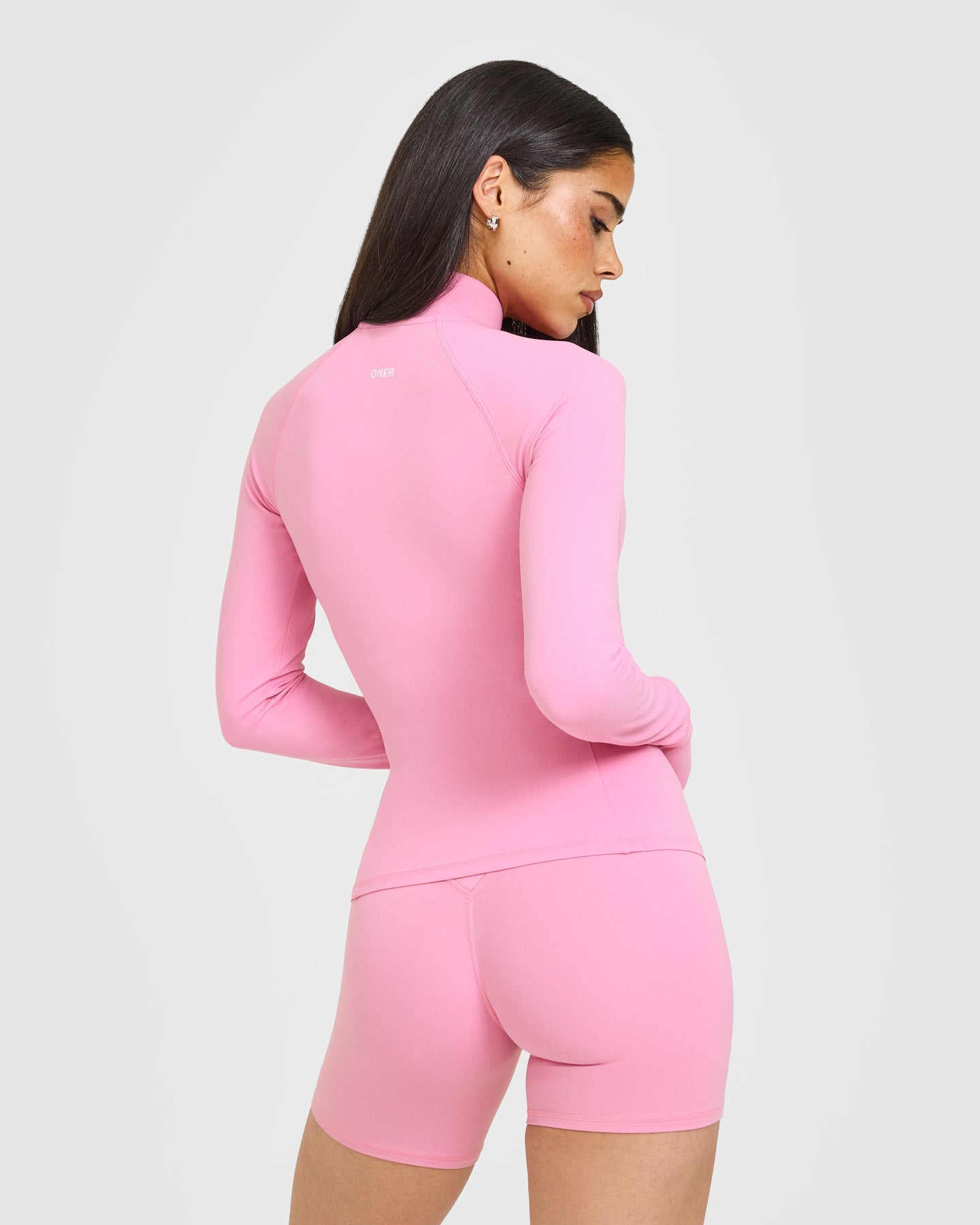 SoftMotion Jacket with White Logo | Rose Pink - Image 2