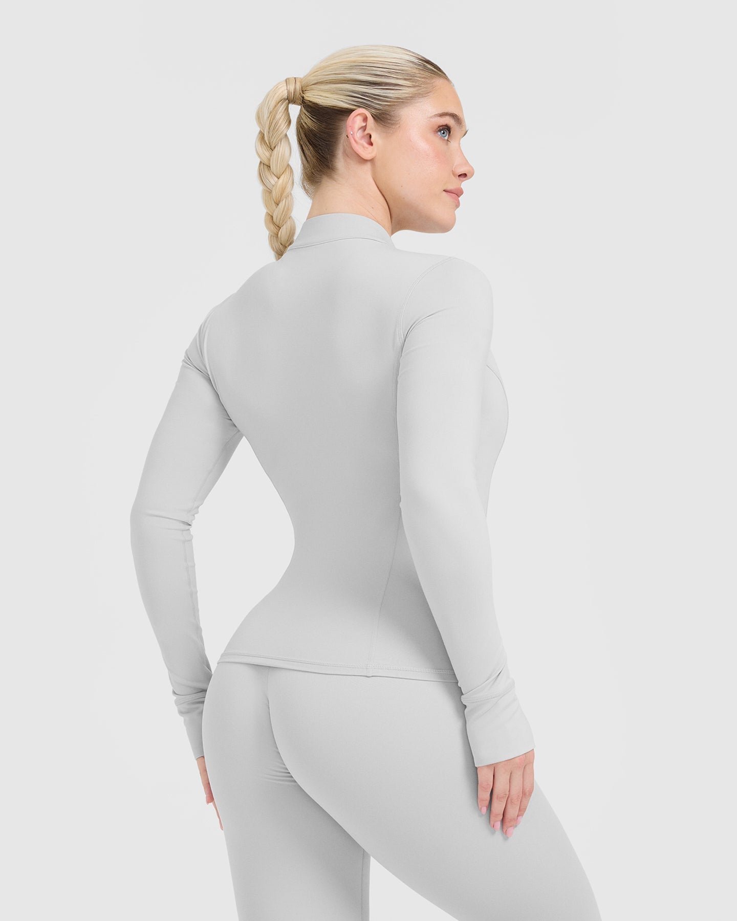 Alternative view of Timeless Jacket | Light Grey