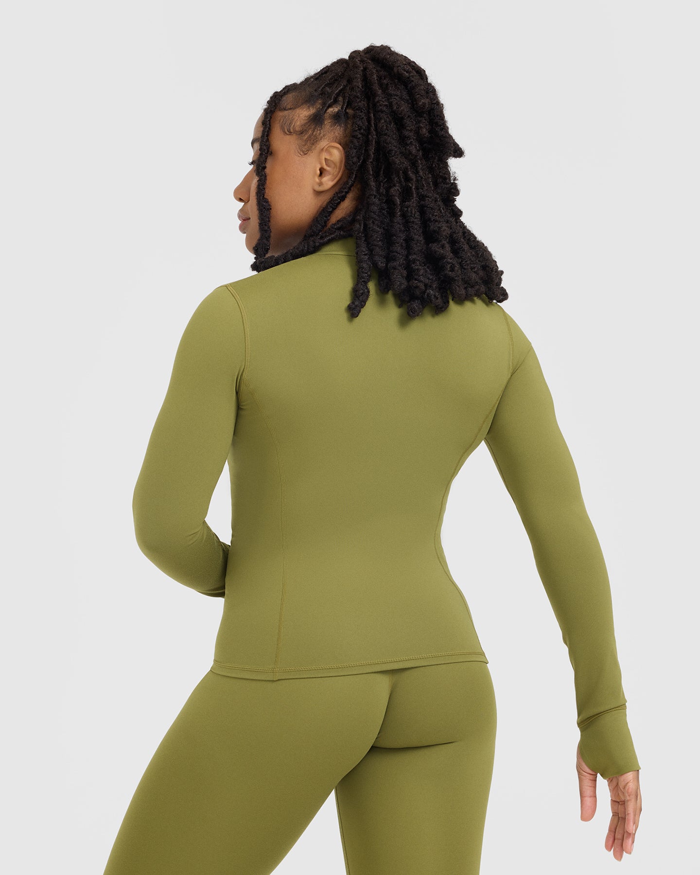 Alternative view of Timeless Jacket | Olive Green