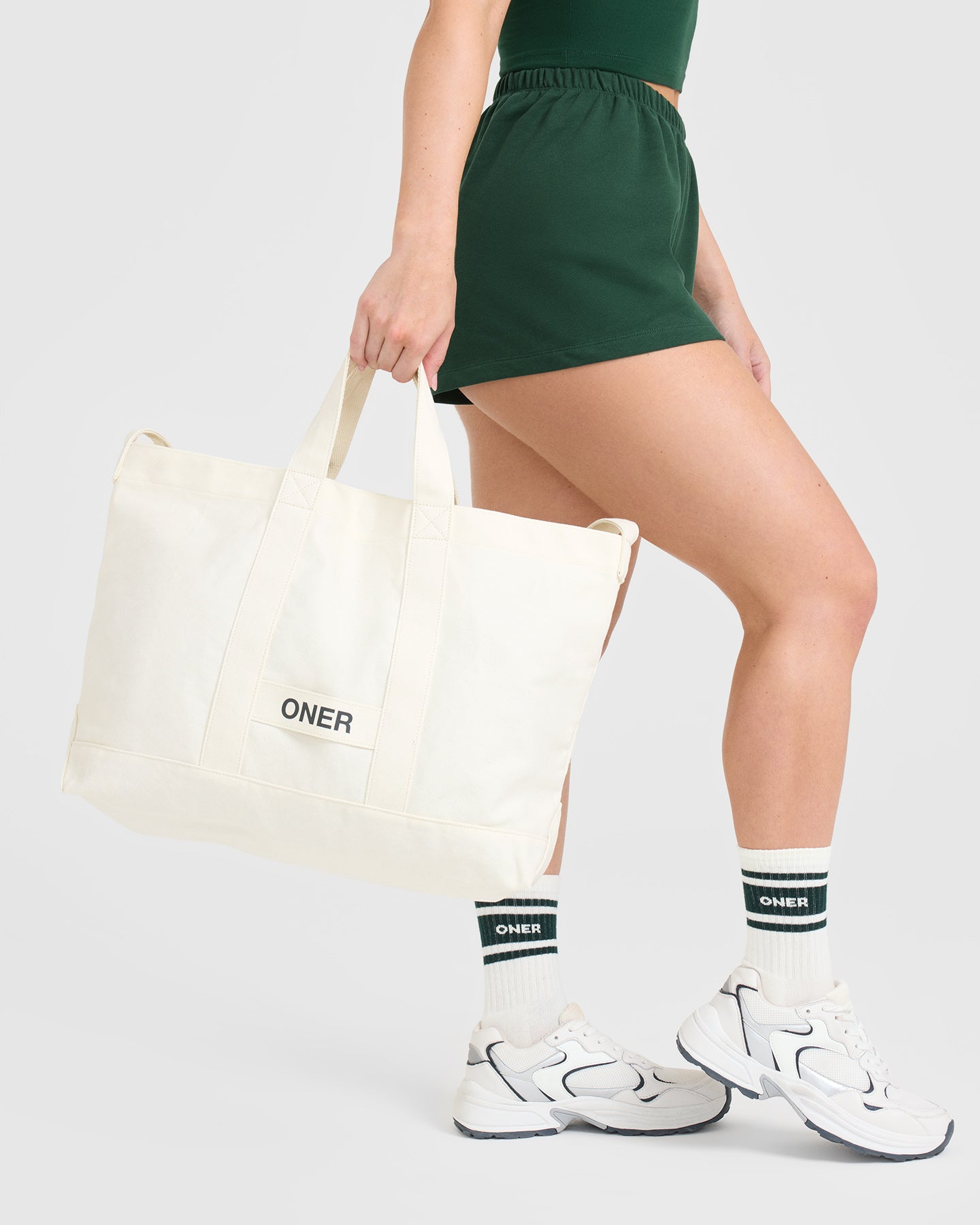 Cotton Canvas Tote | Off White - Image 5