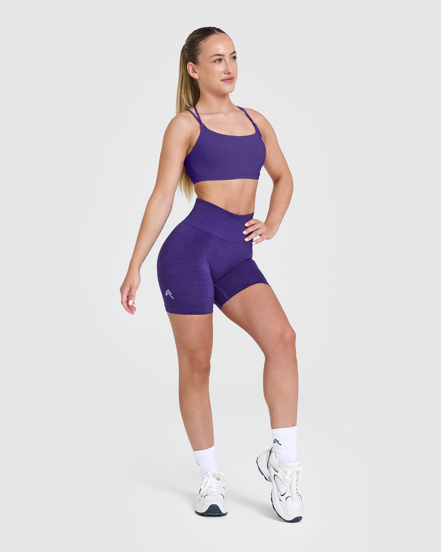 Everyday Cross Over Bralette | Amethyst - Image 3