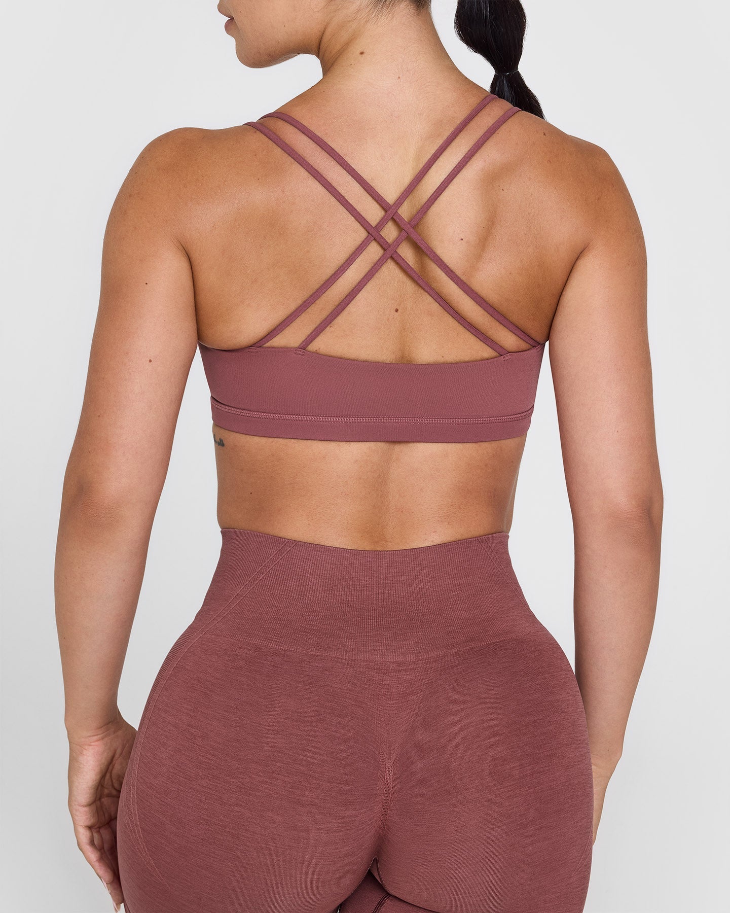Everyday Cross Over Bralette | Berry - Image 5