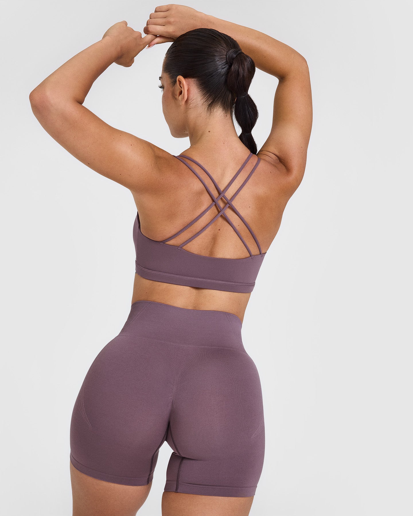 Everyday Cross Over Bralette | Vintage Purple - Image 2