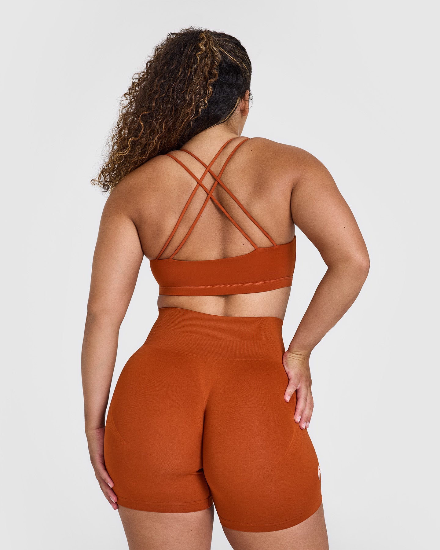 Everyday Cross Over Bralette | Warm Copper - Image 2