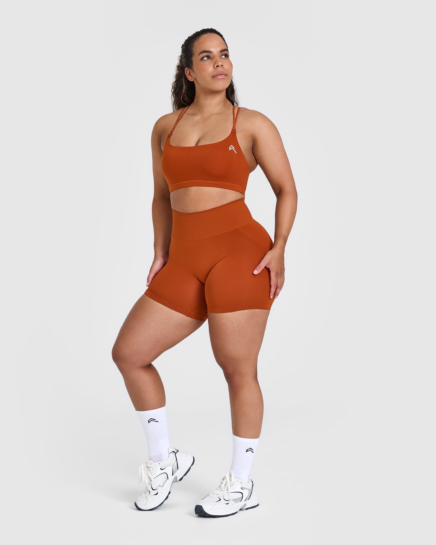 Everyday Cross Over Bralette | Warm Copper - Image 3