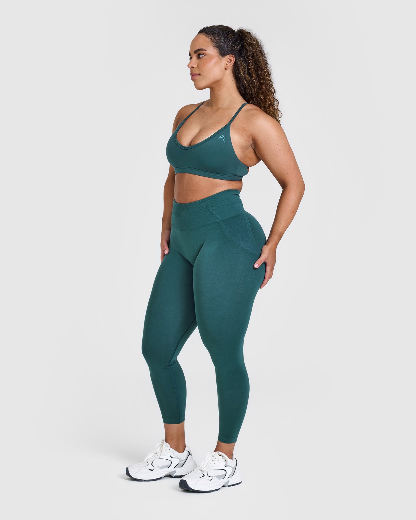 Timeless Strappy Bralette | Marine Teal - Image 3