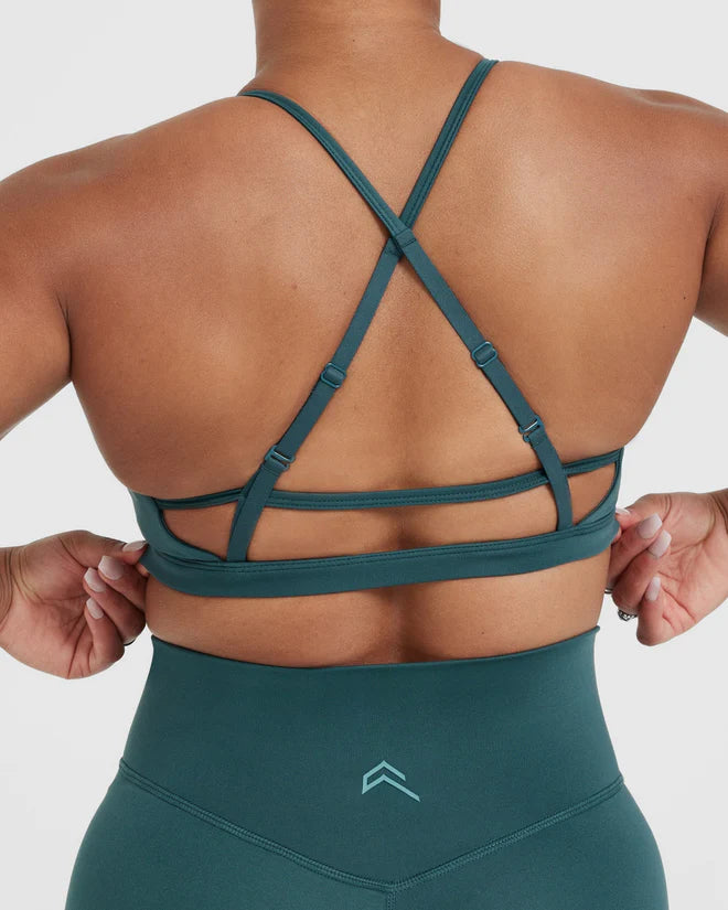 Timeless Strappy Bralette | Marine Teal - Image 5