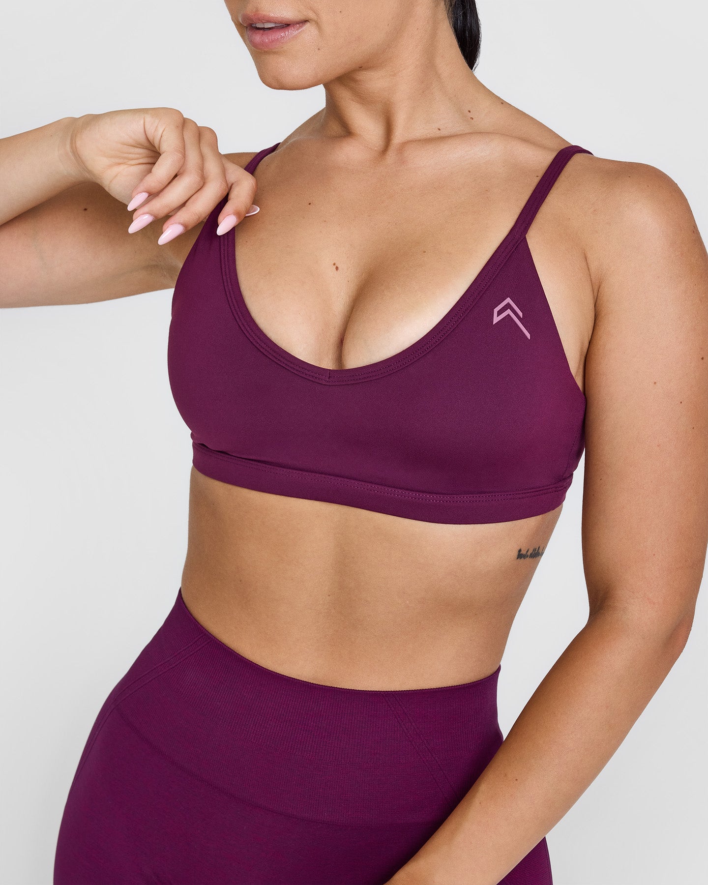 Timeless Strappy Bralette | Ripe Fig - Image 4