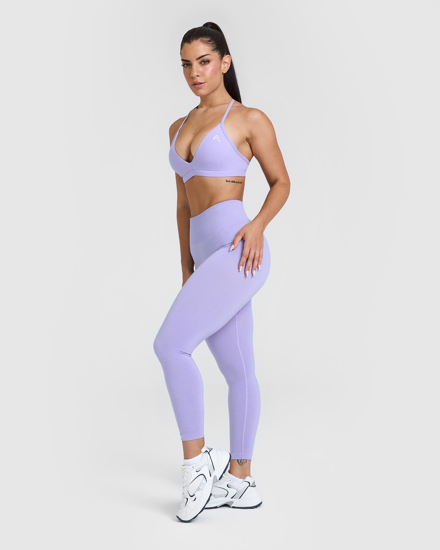 UnifiedMove Ultra Micro V Neck Bralette | Vintage Violet - Image 3