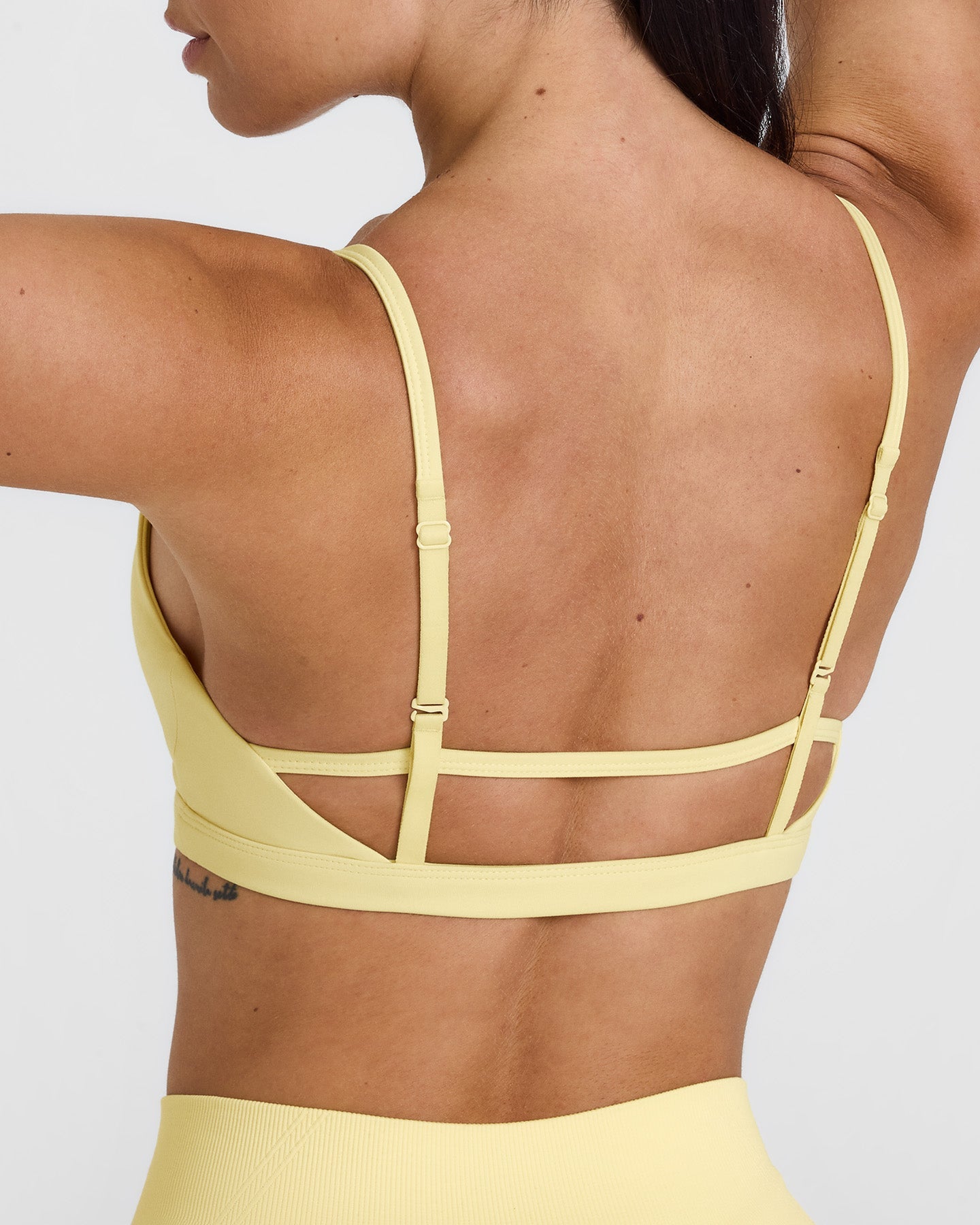 Timeless Strappy Bralette | Sherbert Yellow - Image 5