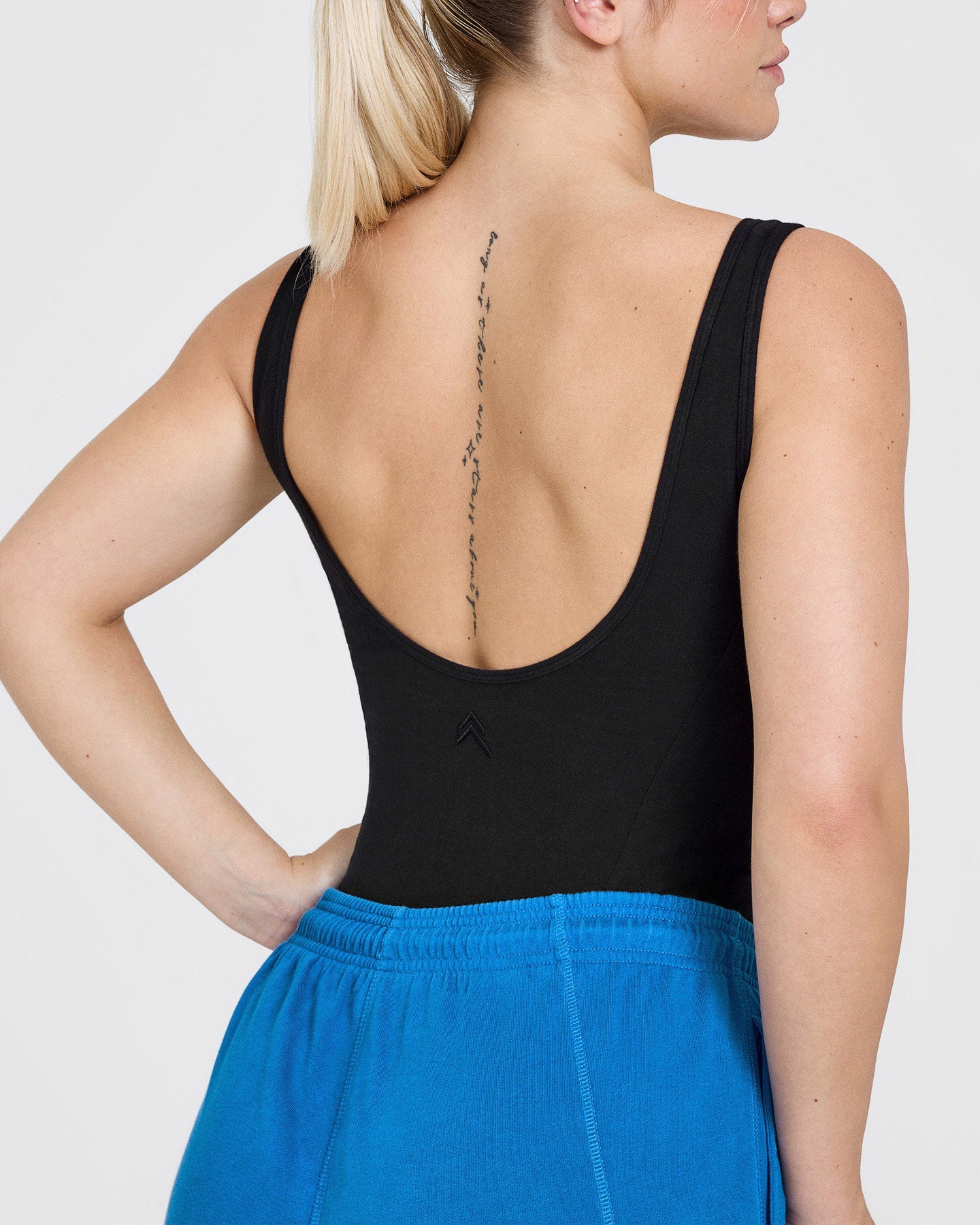 High Leg Bodysuit | Washed Black - Image 5