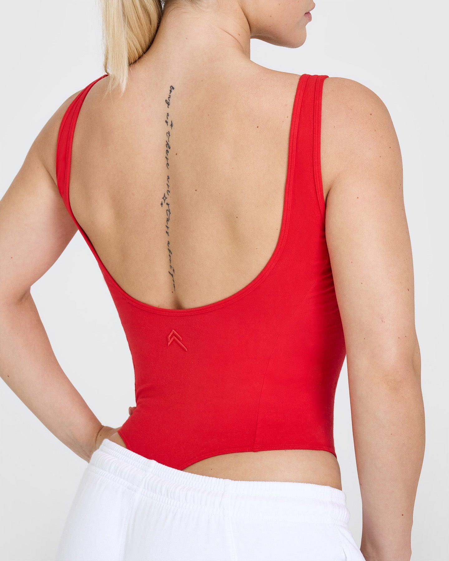 High Leg Bodysuit | Muscle Mommy Red - Image 5