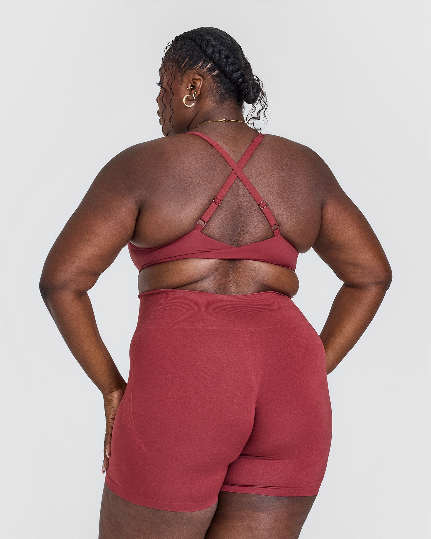 UnifiedMove Micro Bralette | Burnt Cherry - Image 2