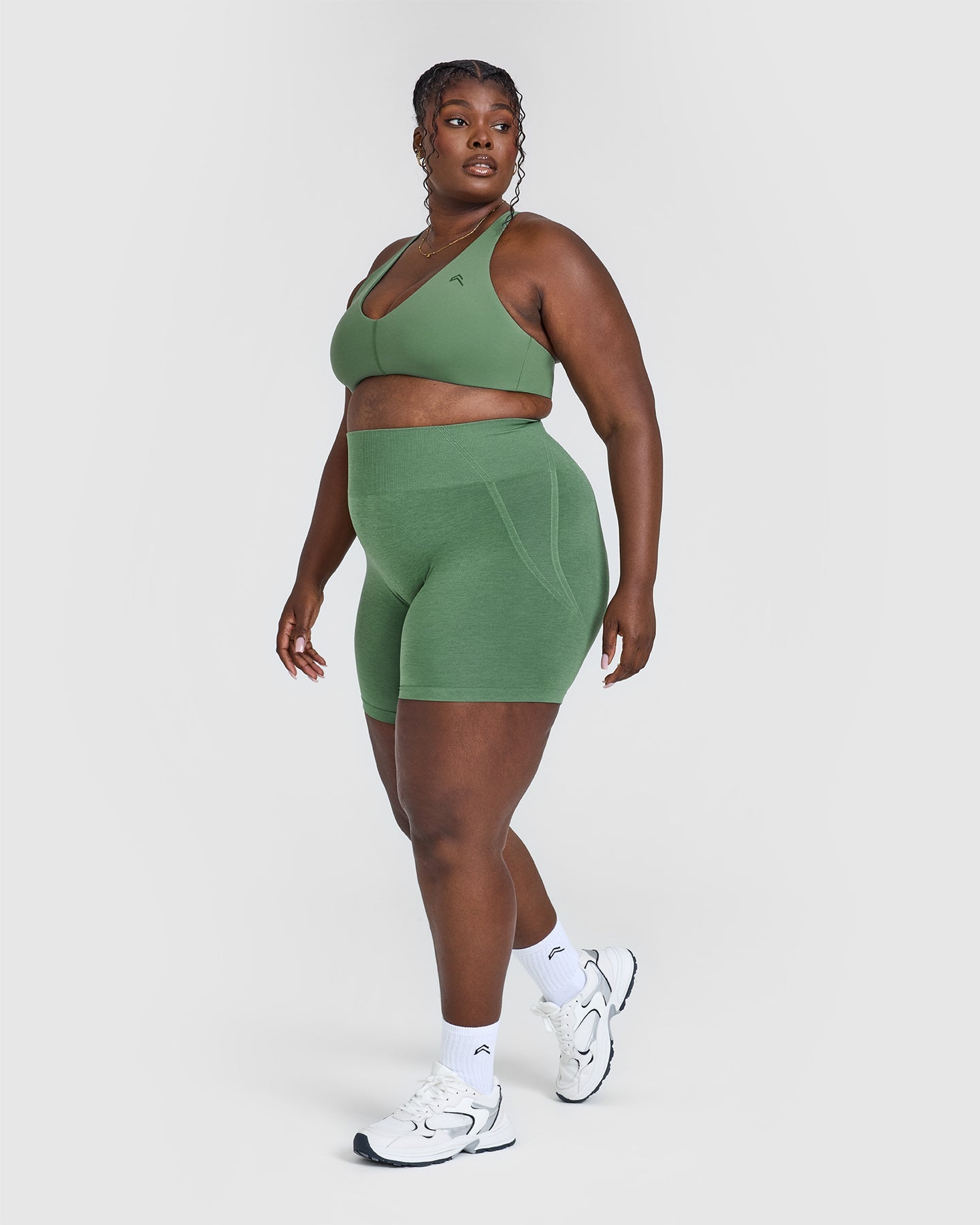 UnifiedMove Micro Bralette | Forest Green - Image 3