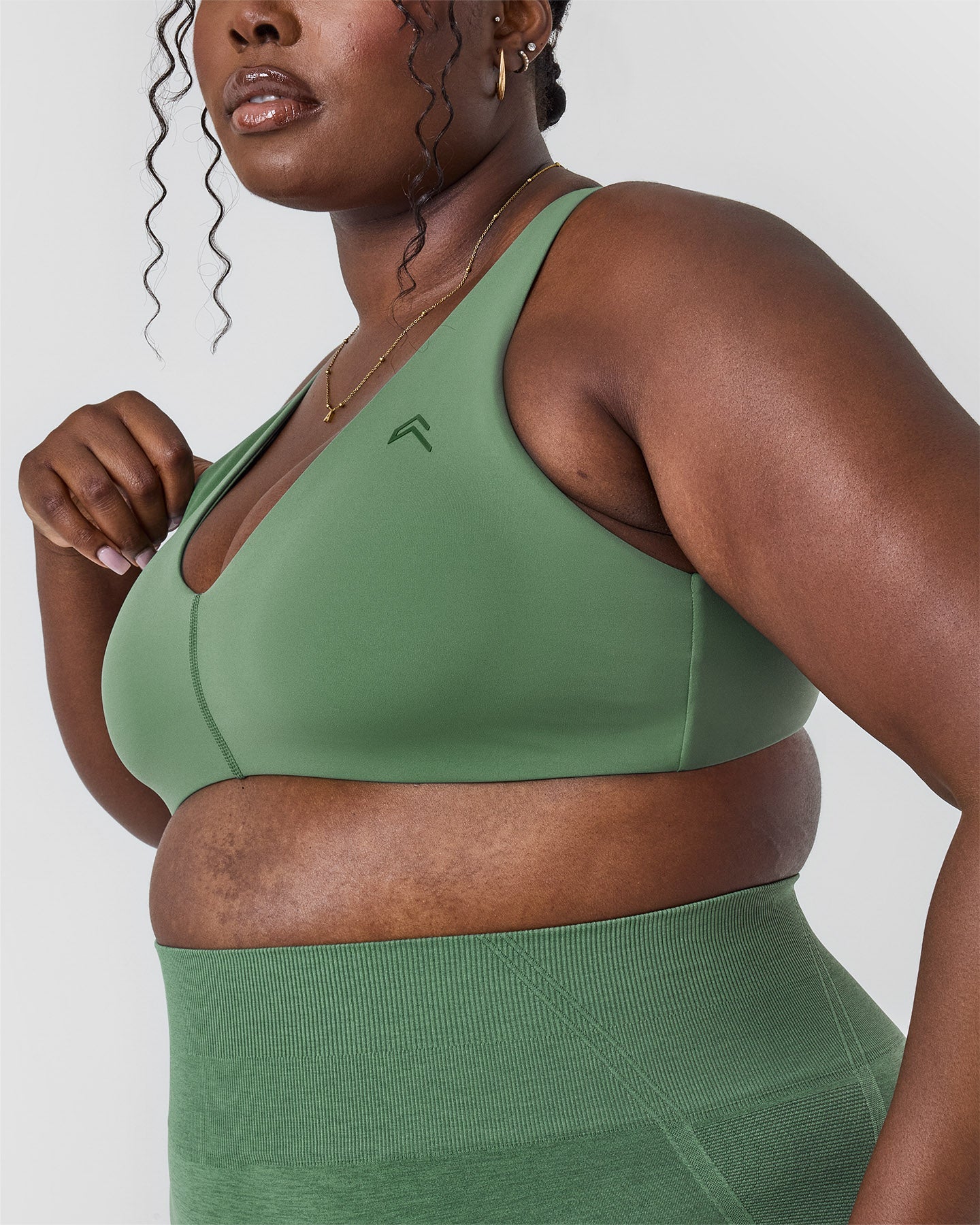 UnifiedMove Micro Bralette | Forest Green - Image 4