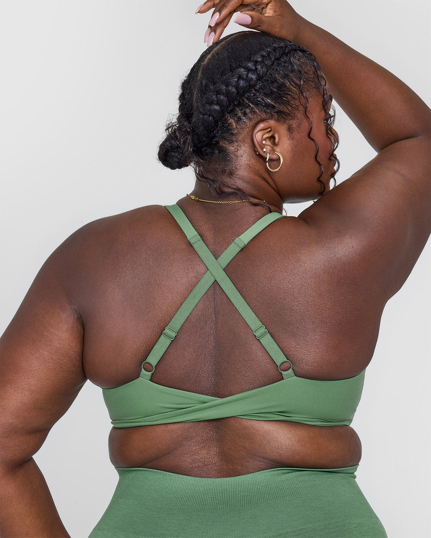 UnifiedMove Micro Bralette | Forest Green - Image 5