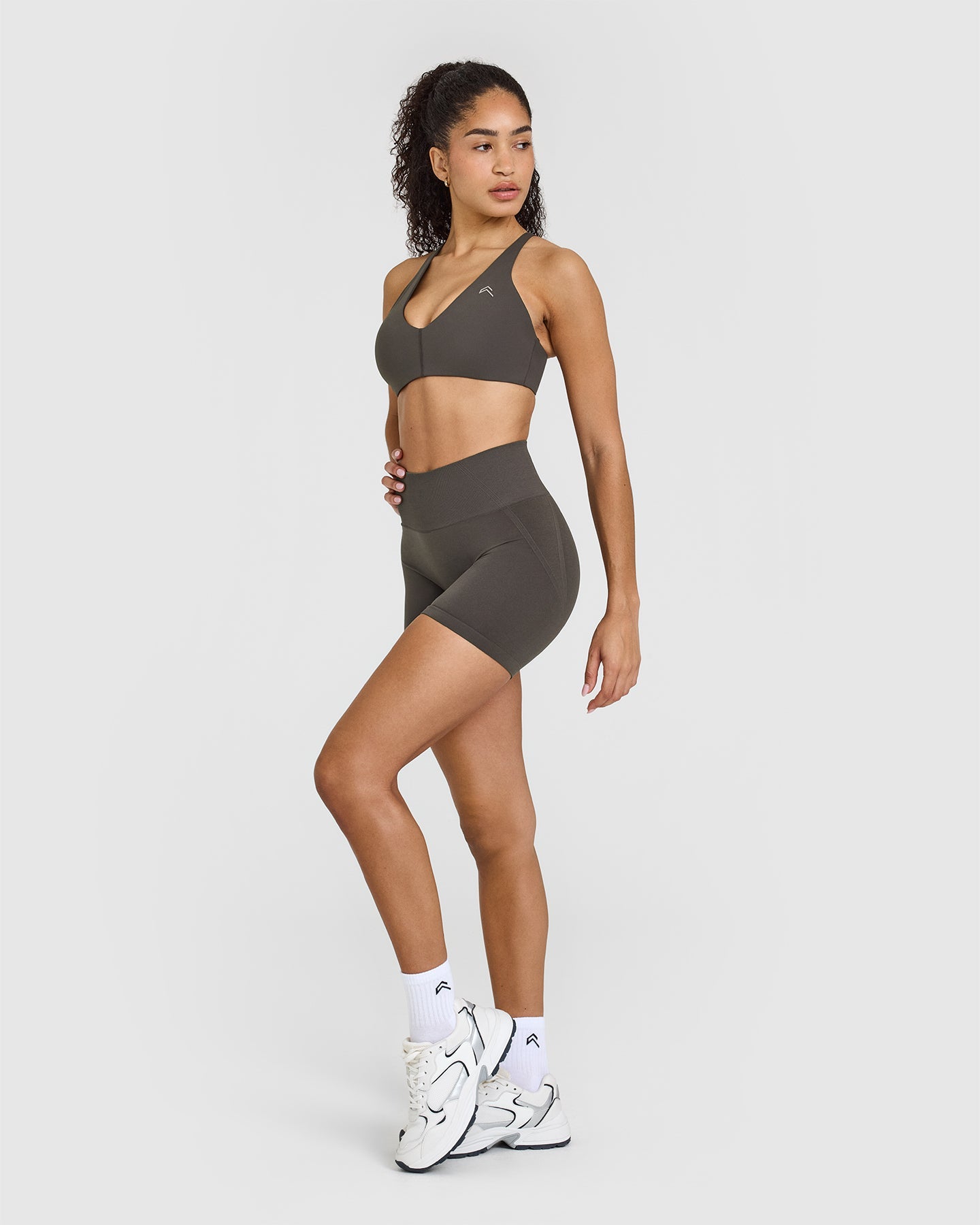 UnifiedMove Micro Bralette | Deep Taupe - Image 3