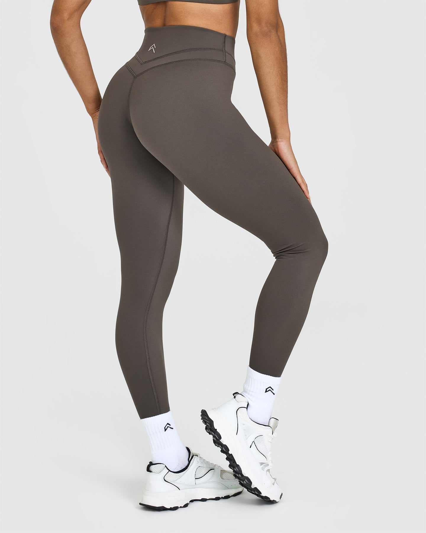 UnifiedMove High Waisted Leggings | Deep Taupe - Image 2