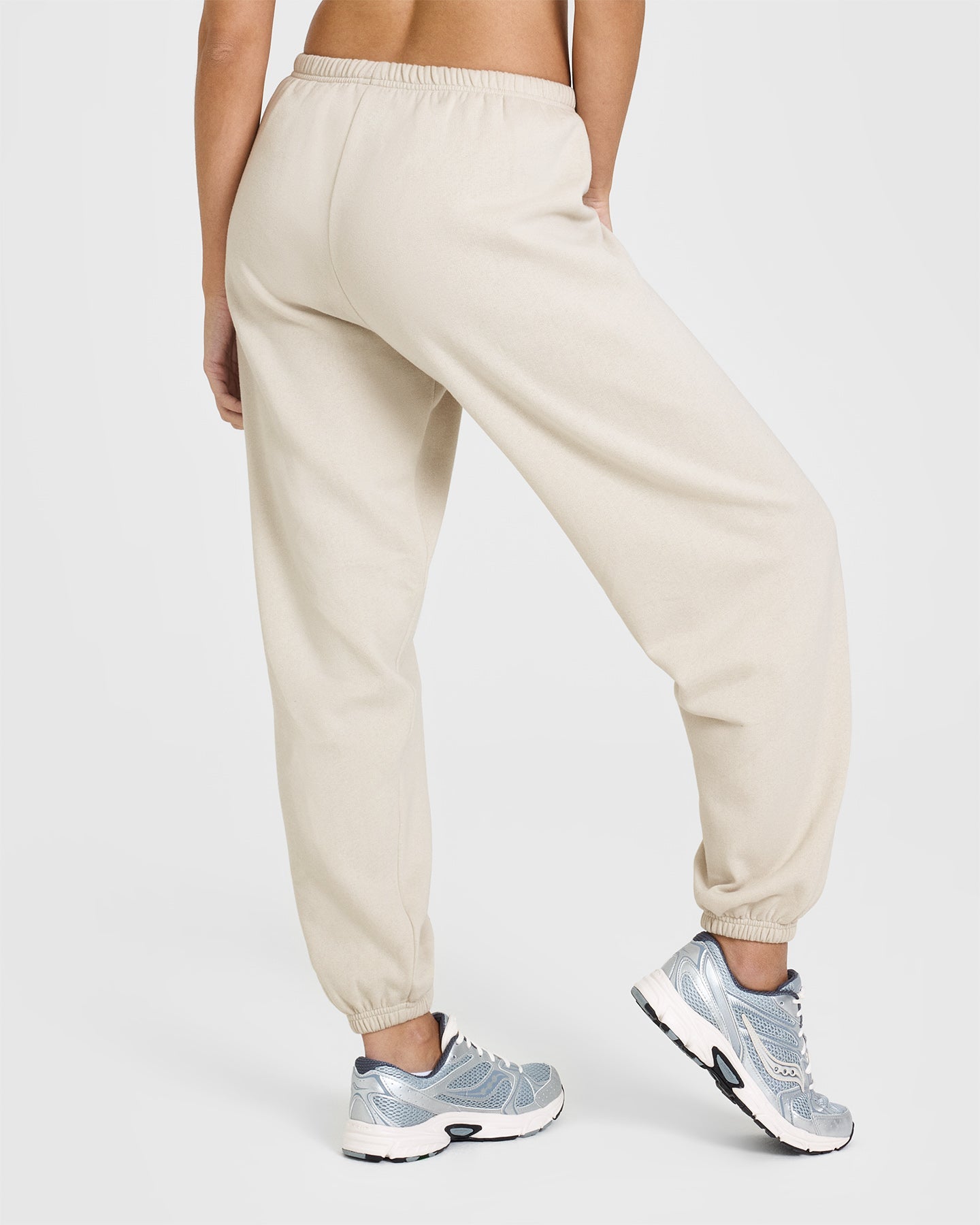 Mid Weight Joggers | Sand - Image 2