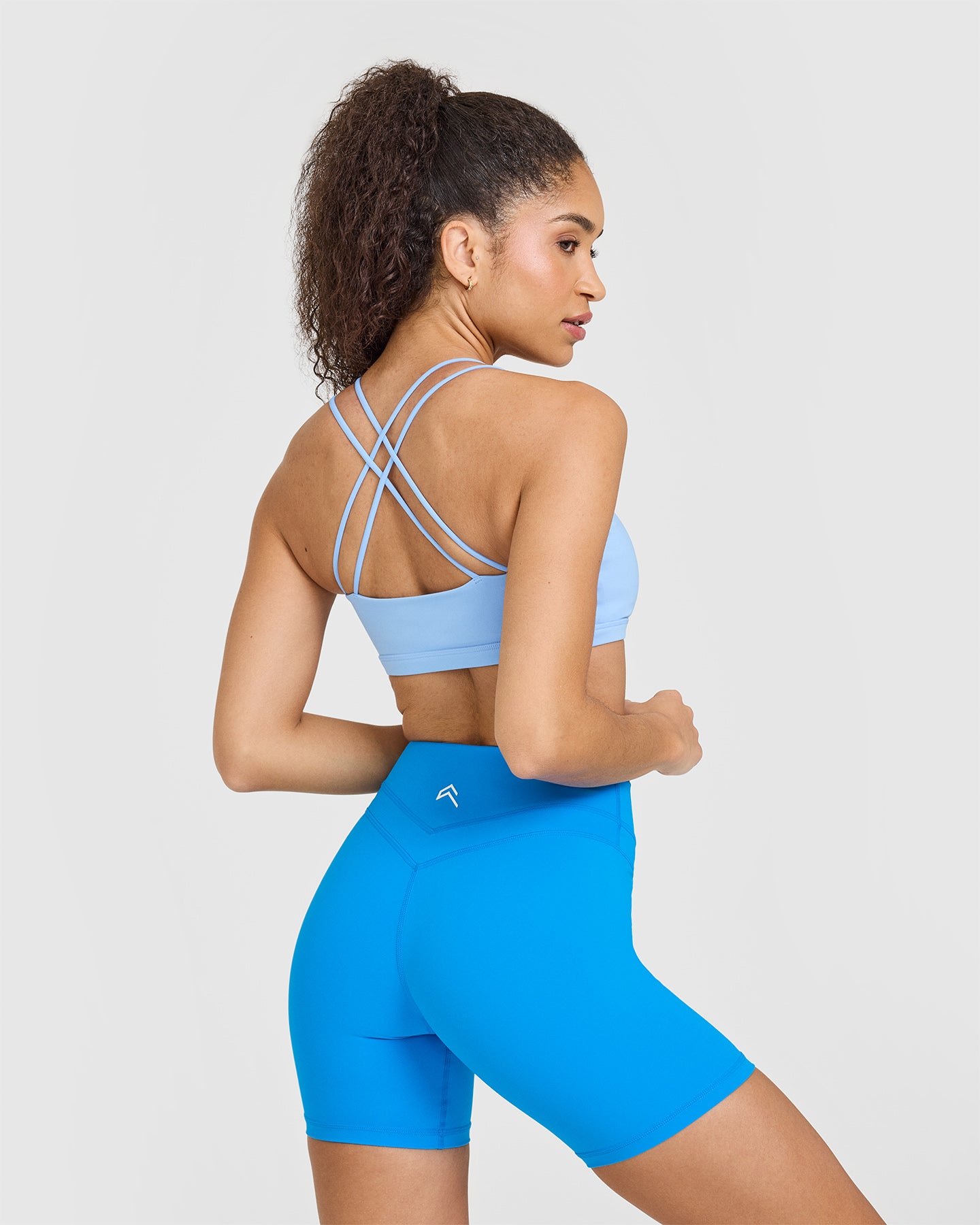 Everyday Cross Over Bralette | Powdered Blue - Image 2
