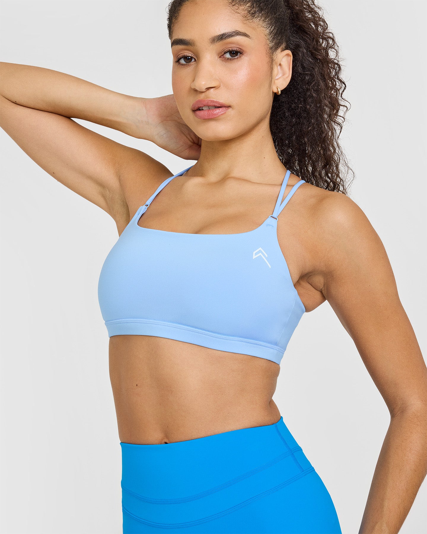 Everyday Cross Over Bralette | Powdered Blue - Image 4
