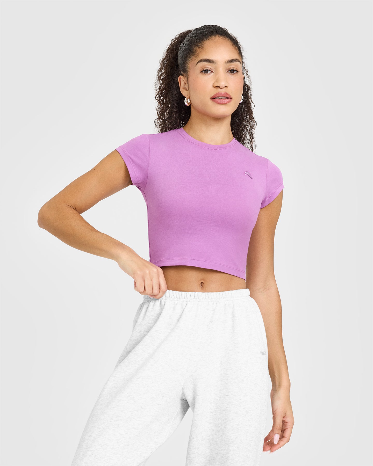 Cotton Icon Baby T-Shirt | Orchid Purple