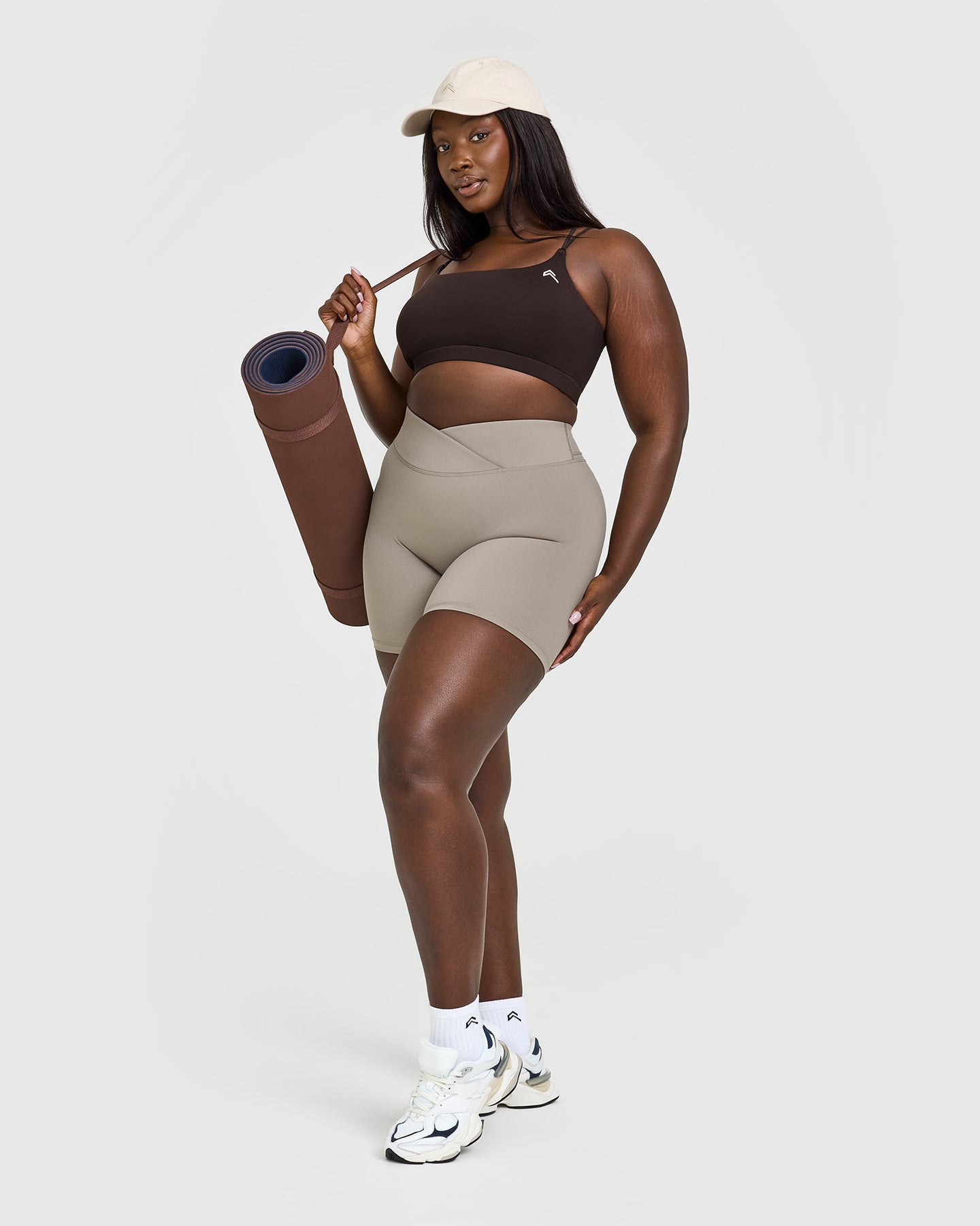 Everyday Cross Over Bralette | 70% Cocoa - Image 3