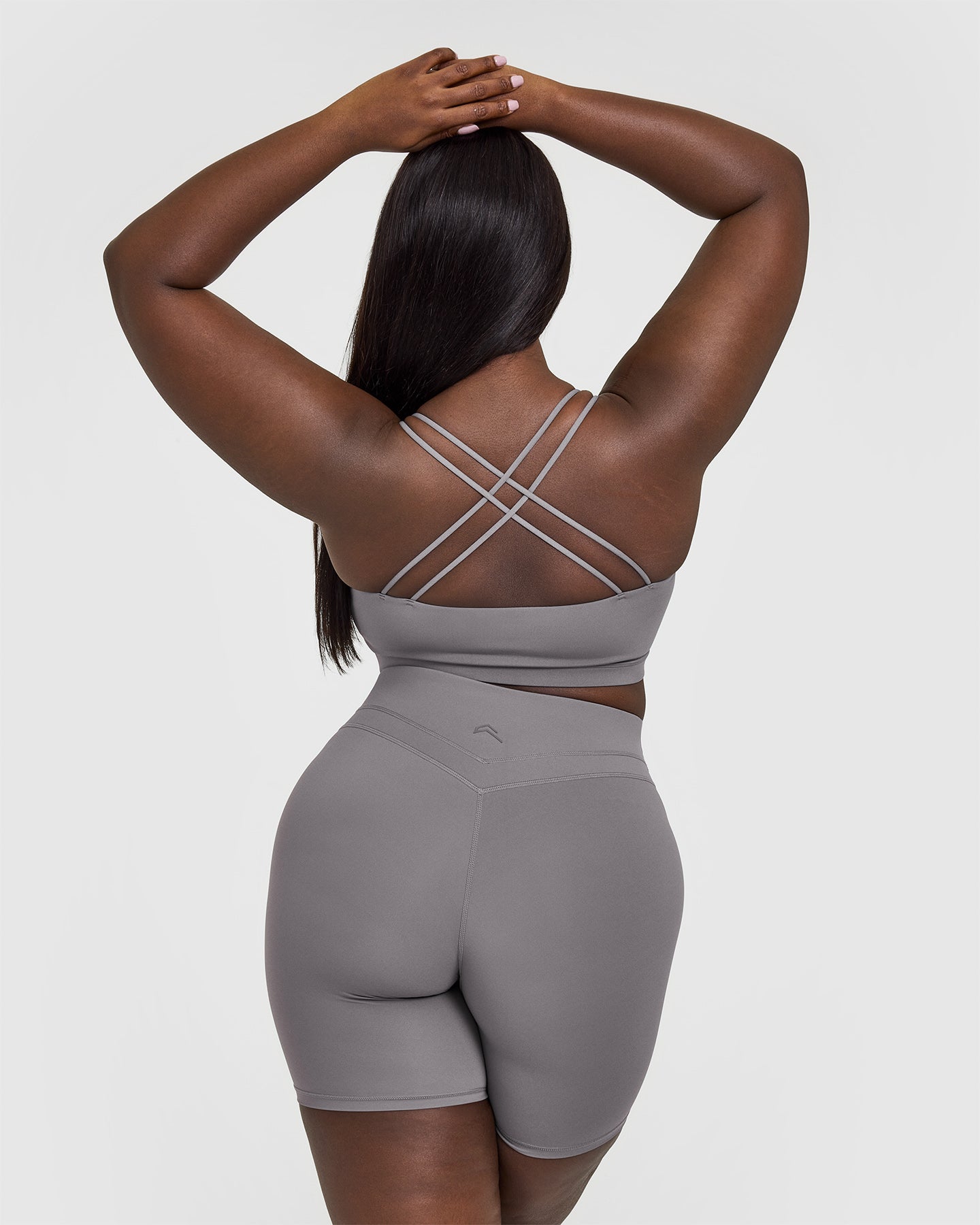Everyday Cross Over Bralette | Ash Grey - Image 4