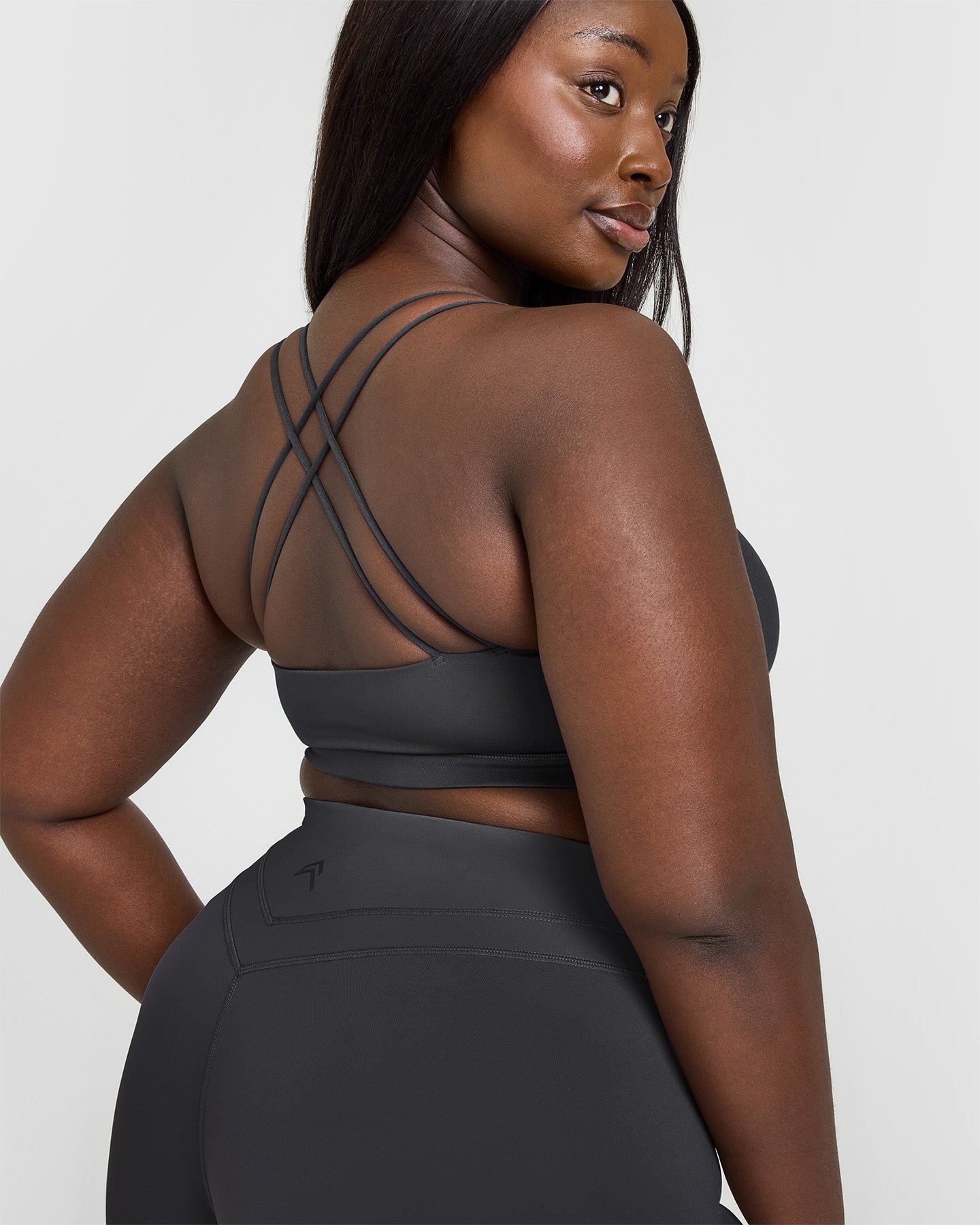 Everyday Cross Over Bralette | Coal - Image 4