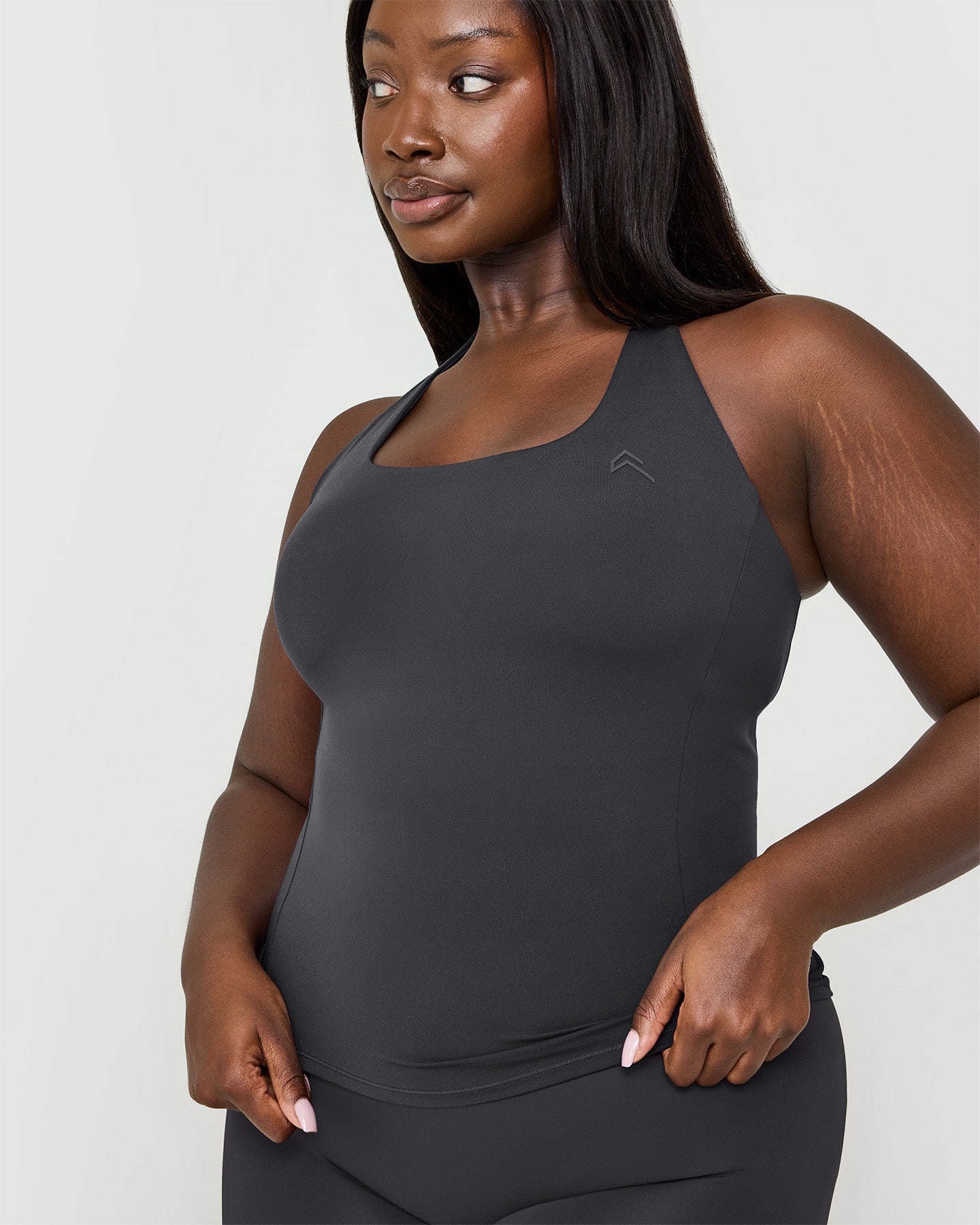 Timeless Square Neck Vest | Coal - Image 5