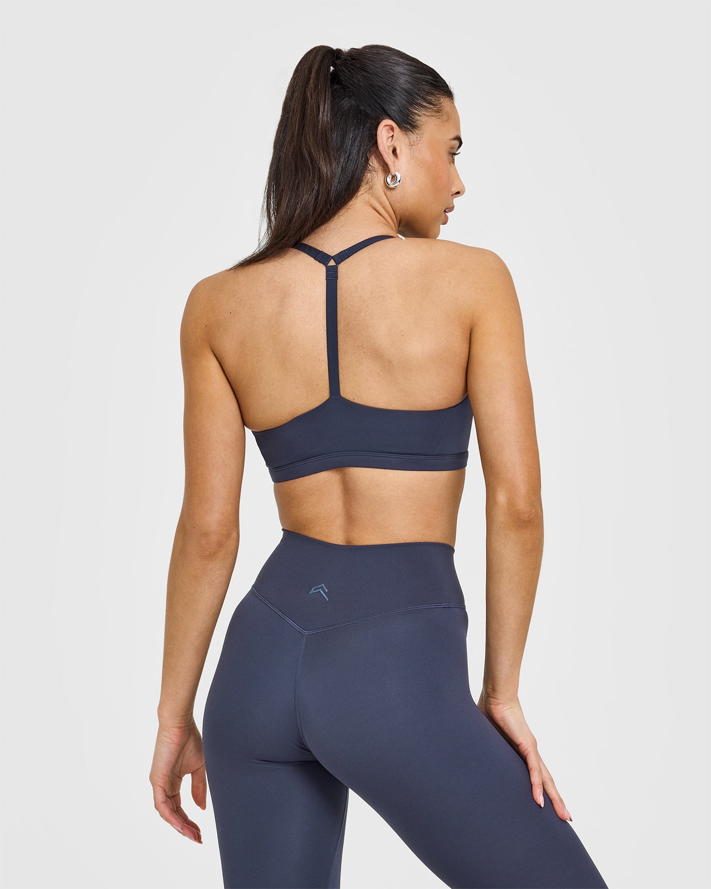 Alternative view of Timeless Square Neck Sports Bra | True Blue