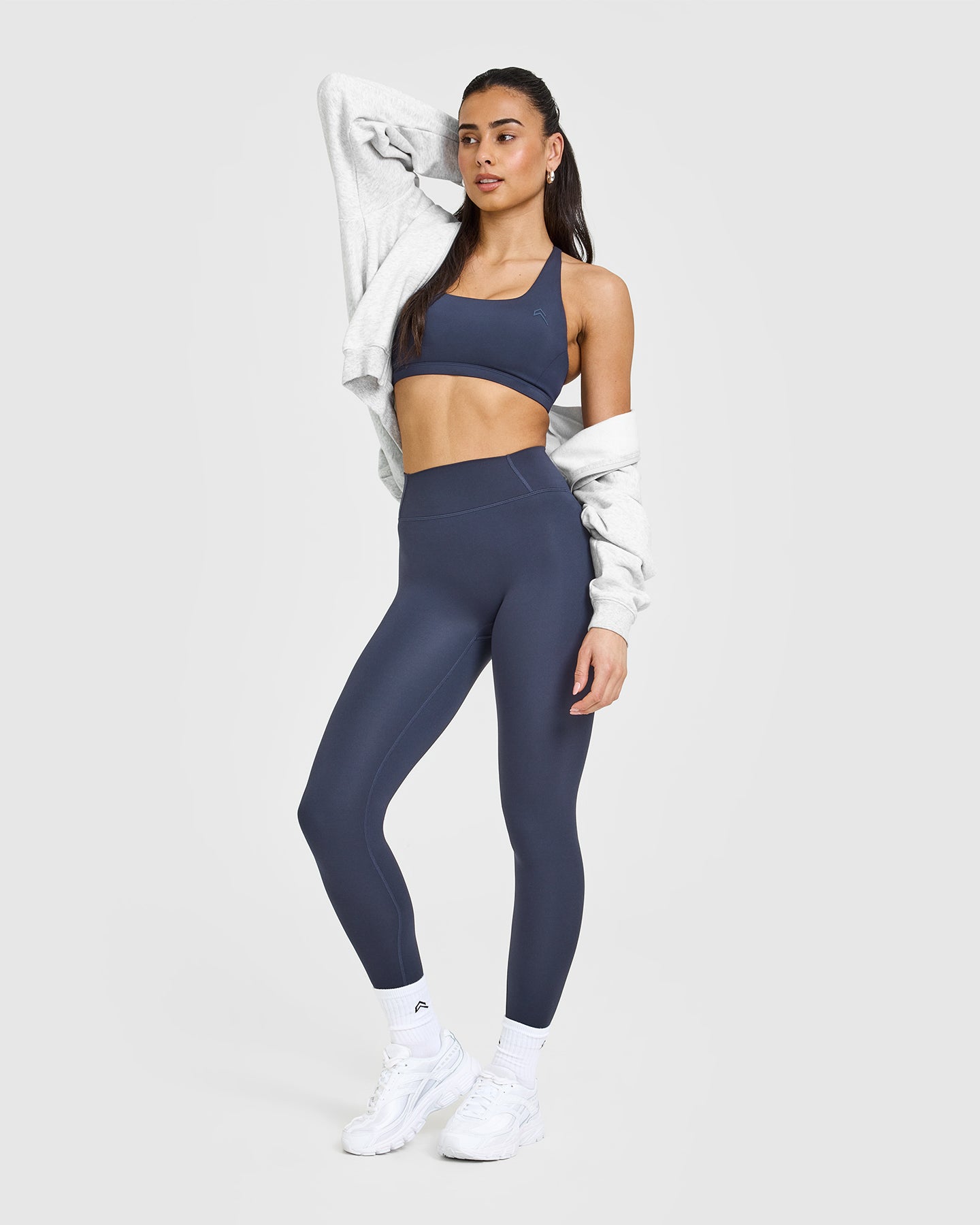 Timeless Square Neck Sports Bra | True Blue - Image 3