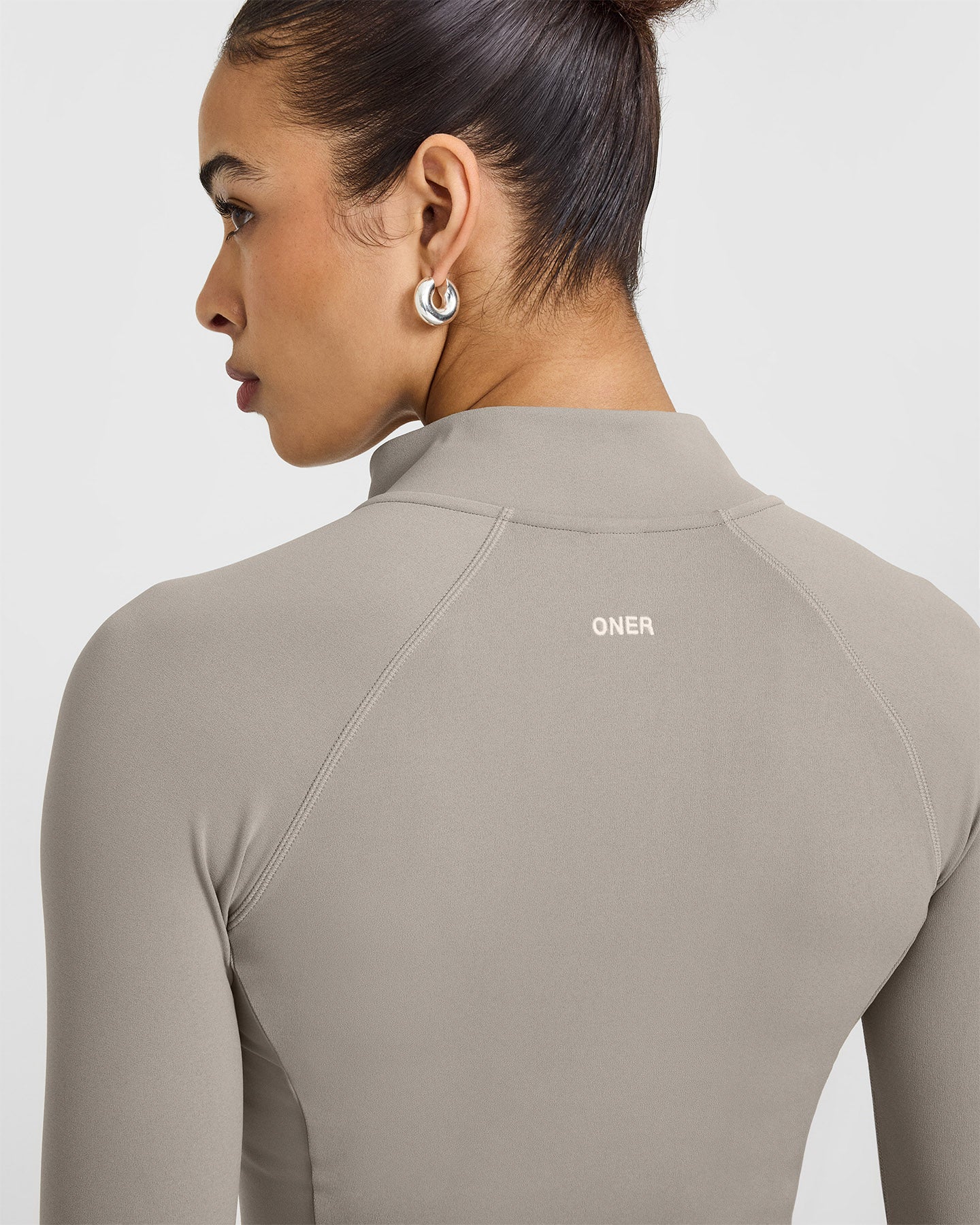 SoftMotion Jacket with White Logo | Warm Sand - Image 4