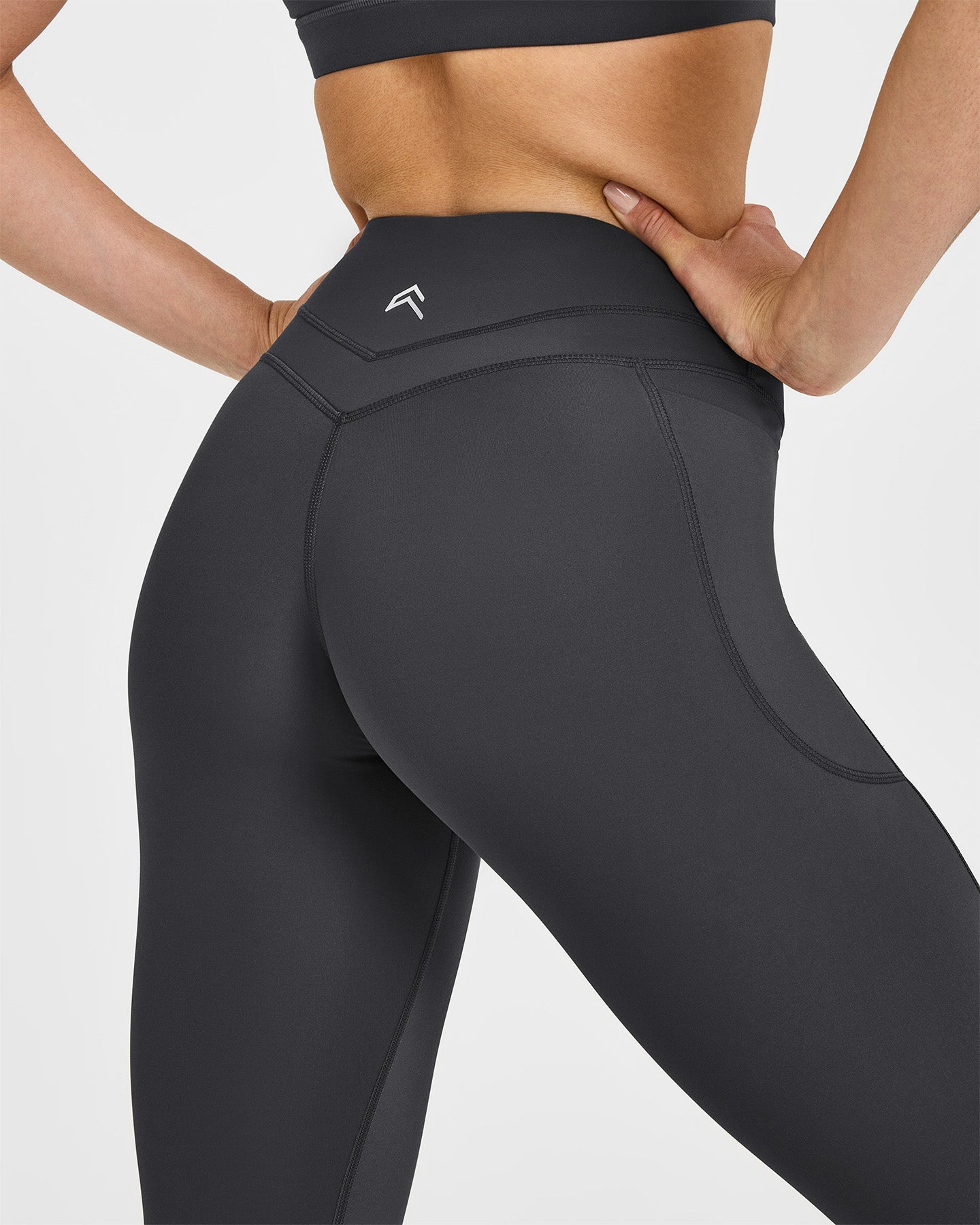 UnifiedMove High Waisted Pocket Leggings | Coal - Image 4