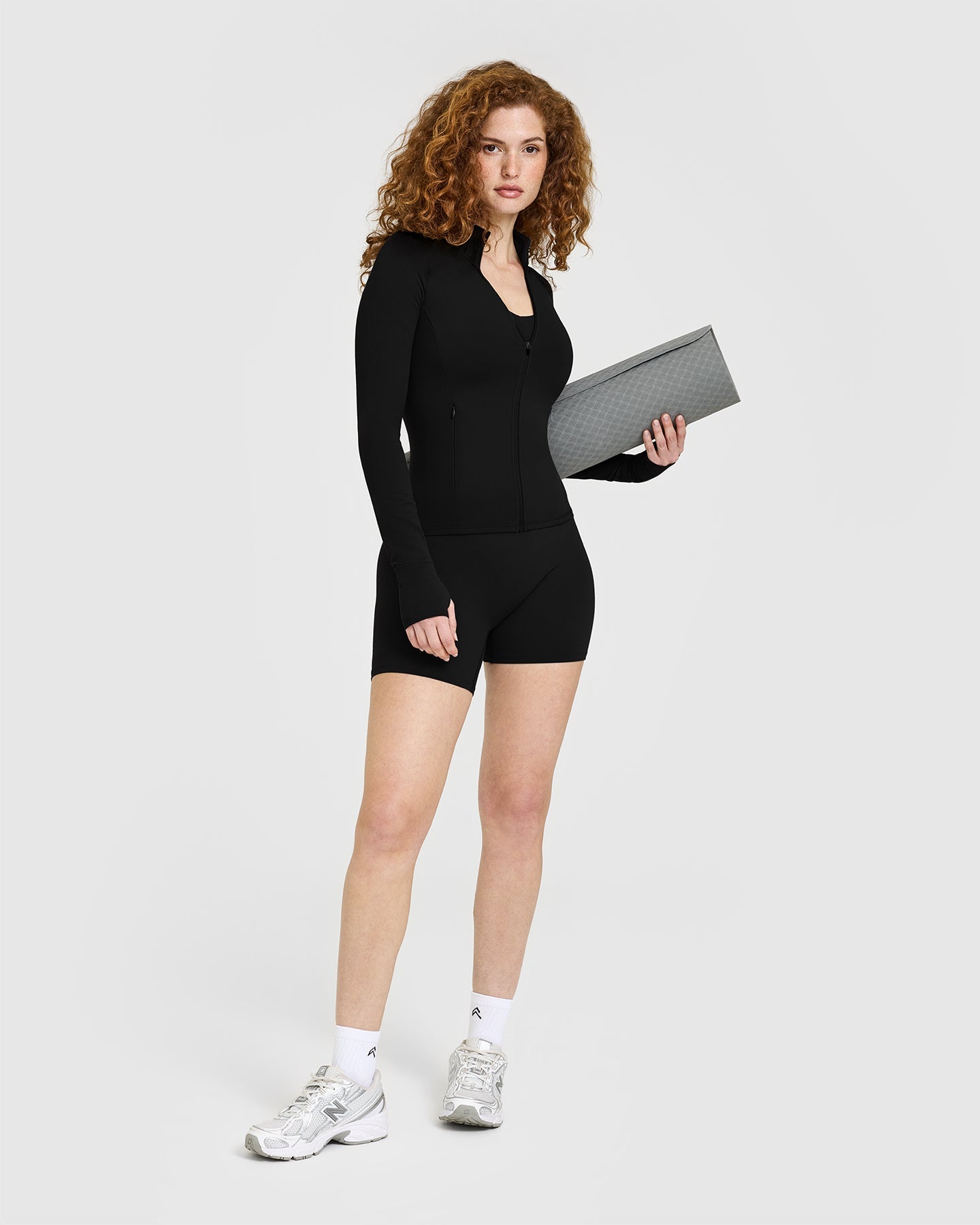 SoftMotion Jacket with White Logo | Black - Image 3