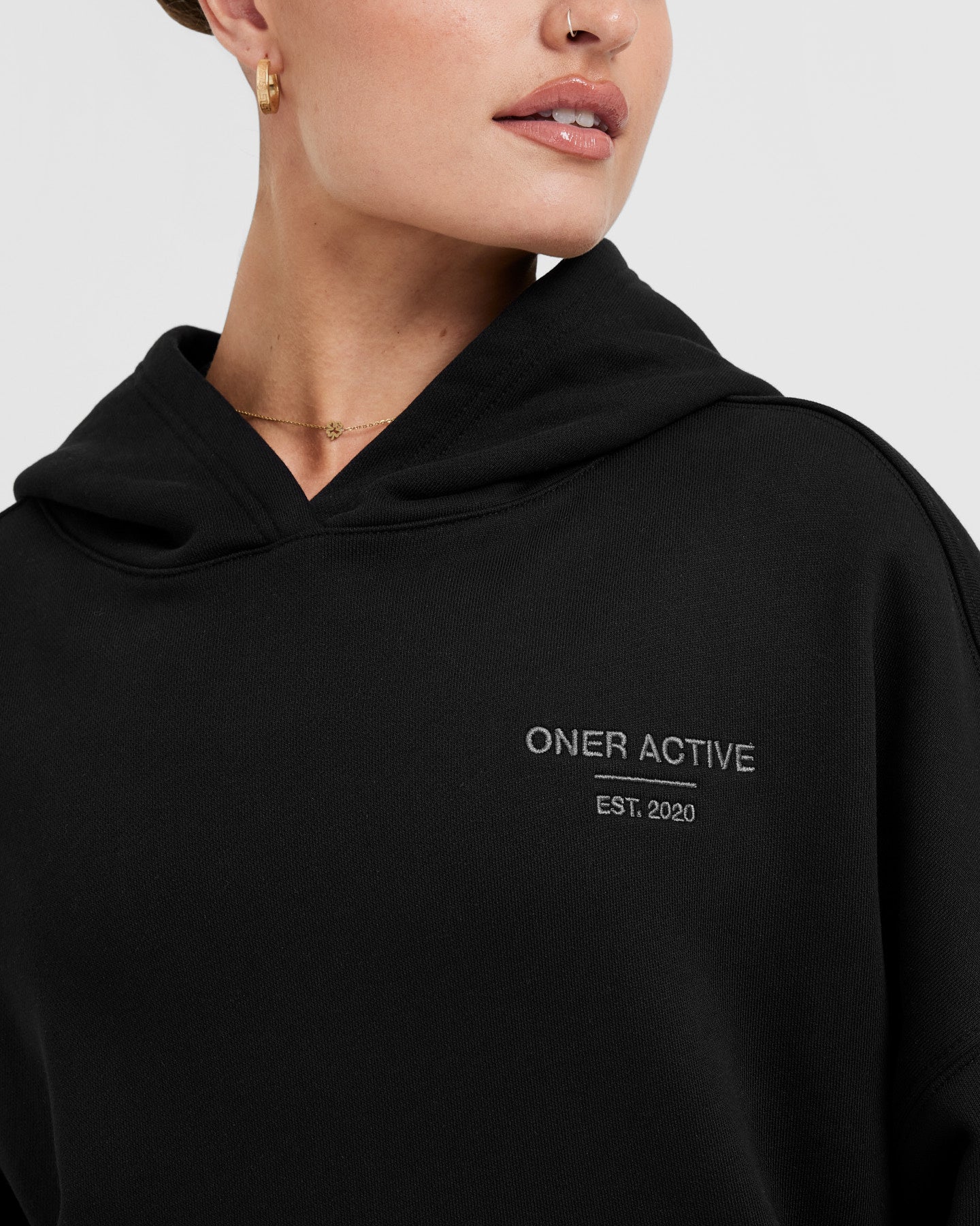 All Day Est 2020 Oversized Hoodie | Black - Image 4