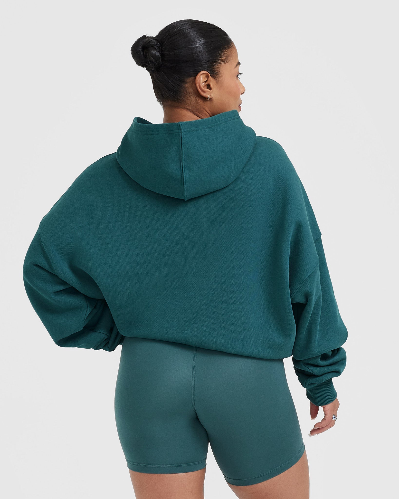 Alternative view of All Day Est 2020 Oversized Hoodie | Marine Teal