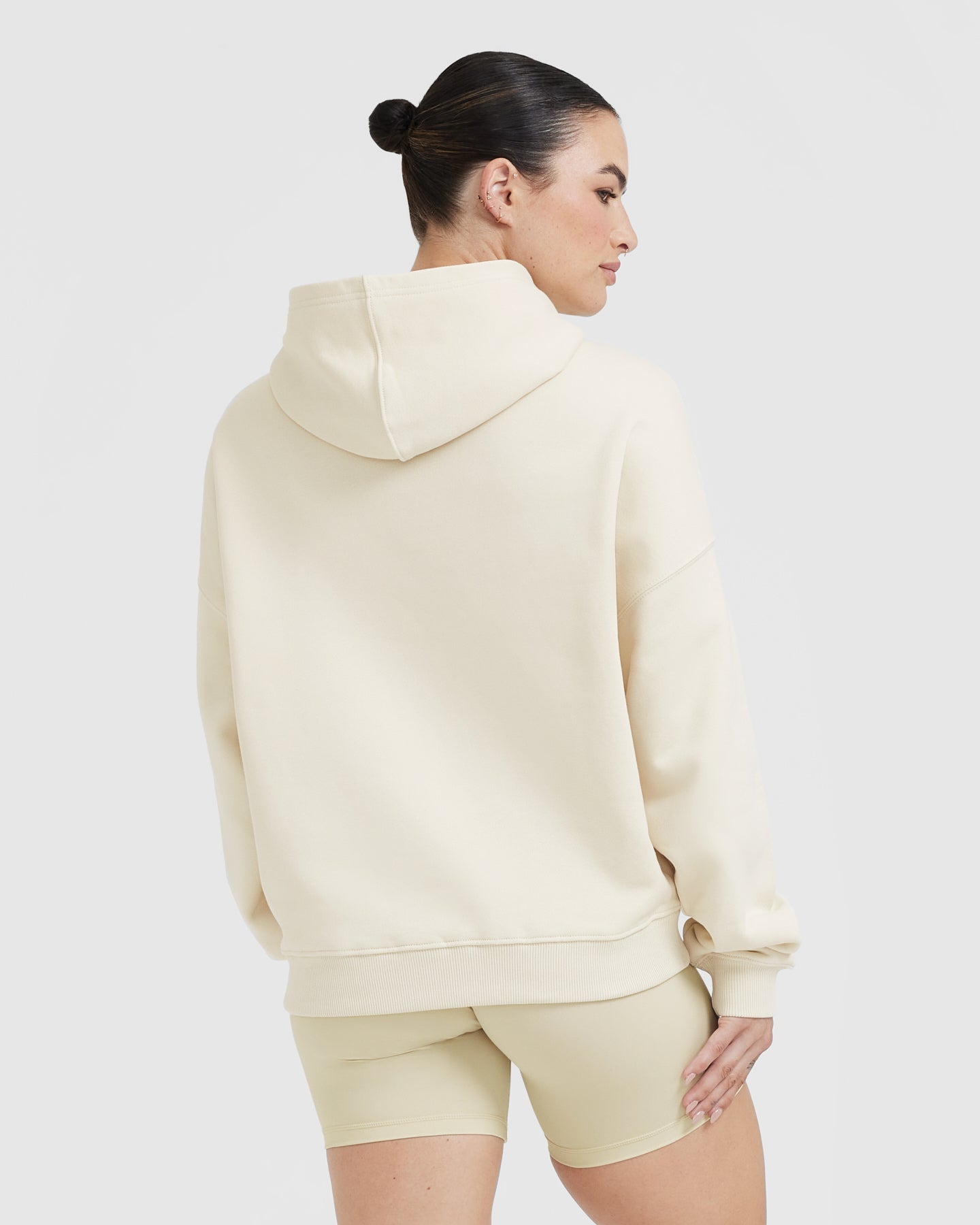 Alternative view of All Day Est 2020 Oversized Hoodie | Vanilla