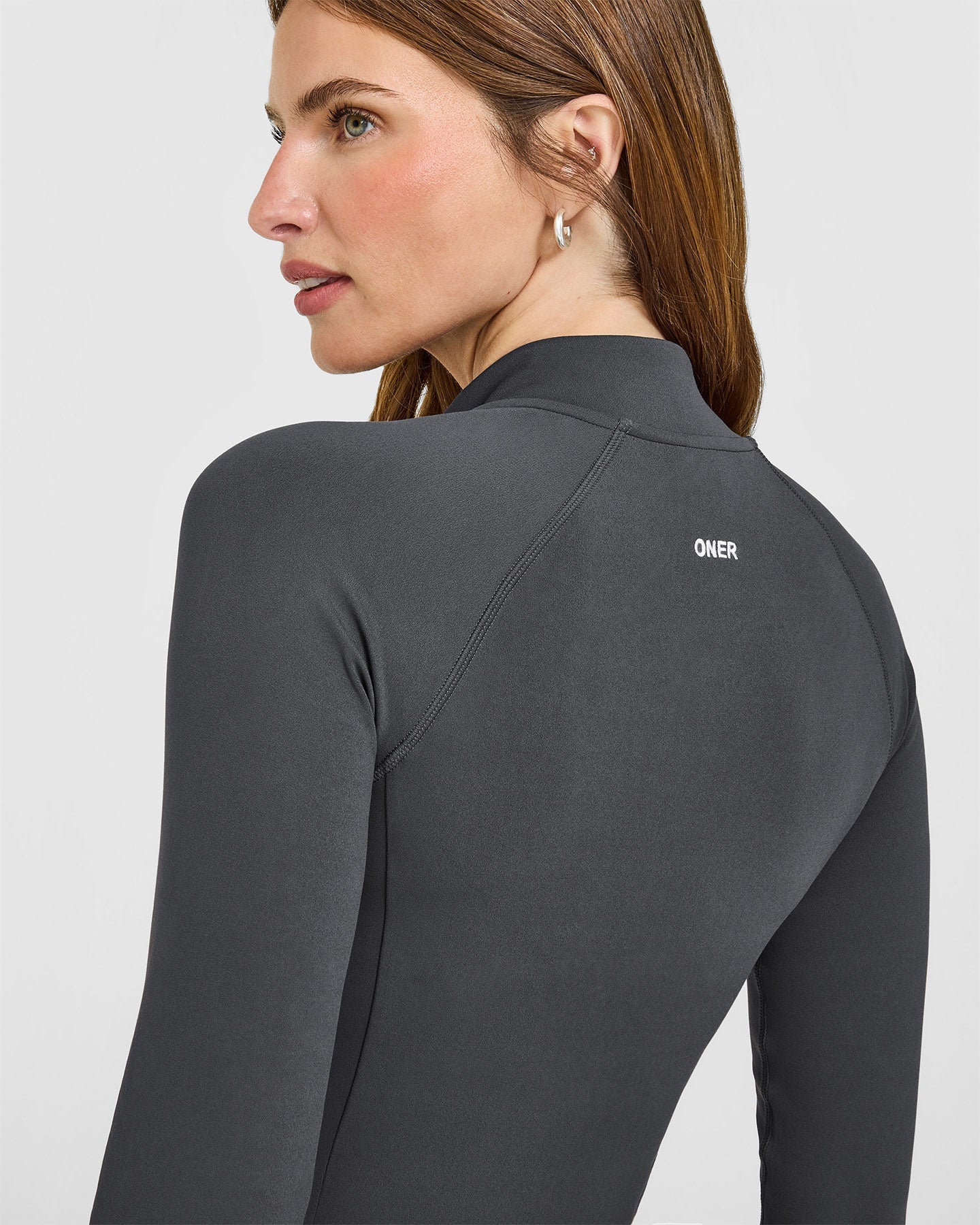 SoftMotion Jacket with White Logo | Coal - Image 5