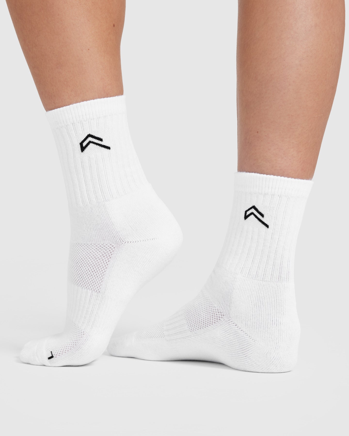 Crew Socks 3 Pack | Grey/White/Black - Image 3