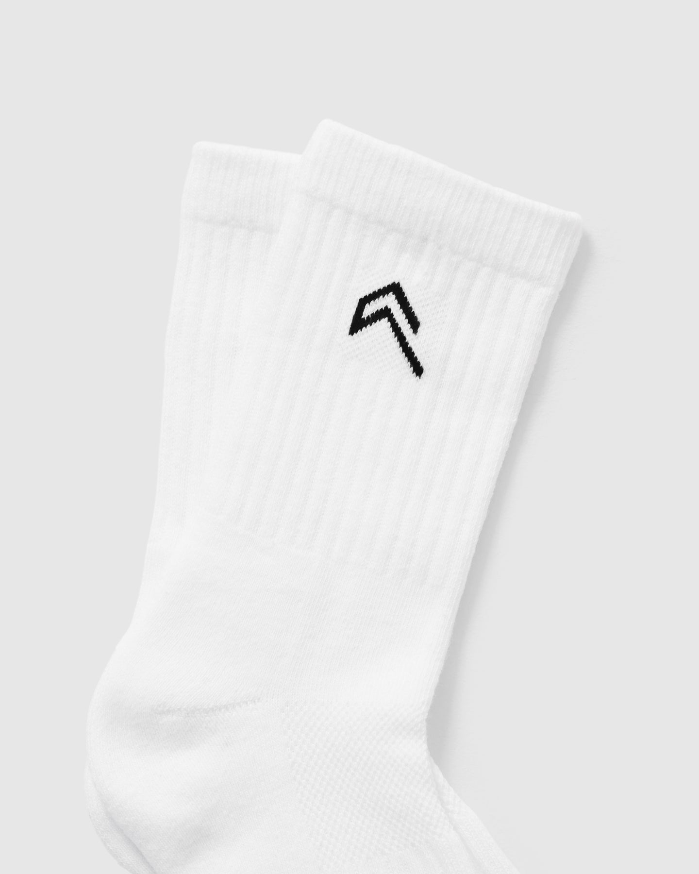 Crew Socks 3 Pack | Grey/White/Black - Image 4