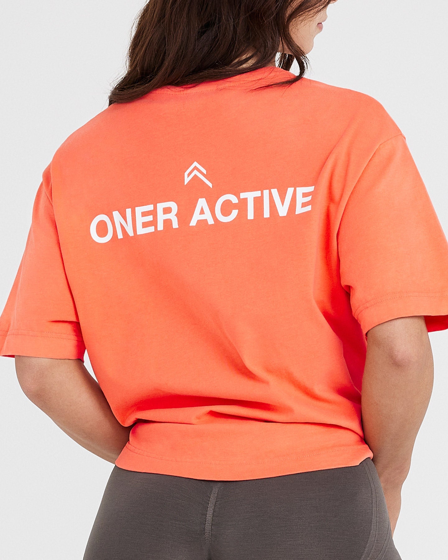 Graphic Oversized Short Sleeve Tee | Washed Peach Blossom - Image 5
