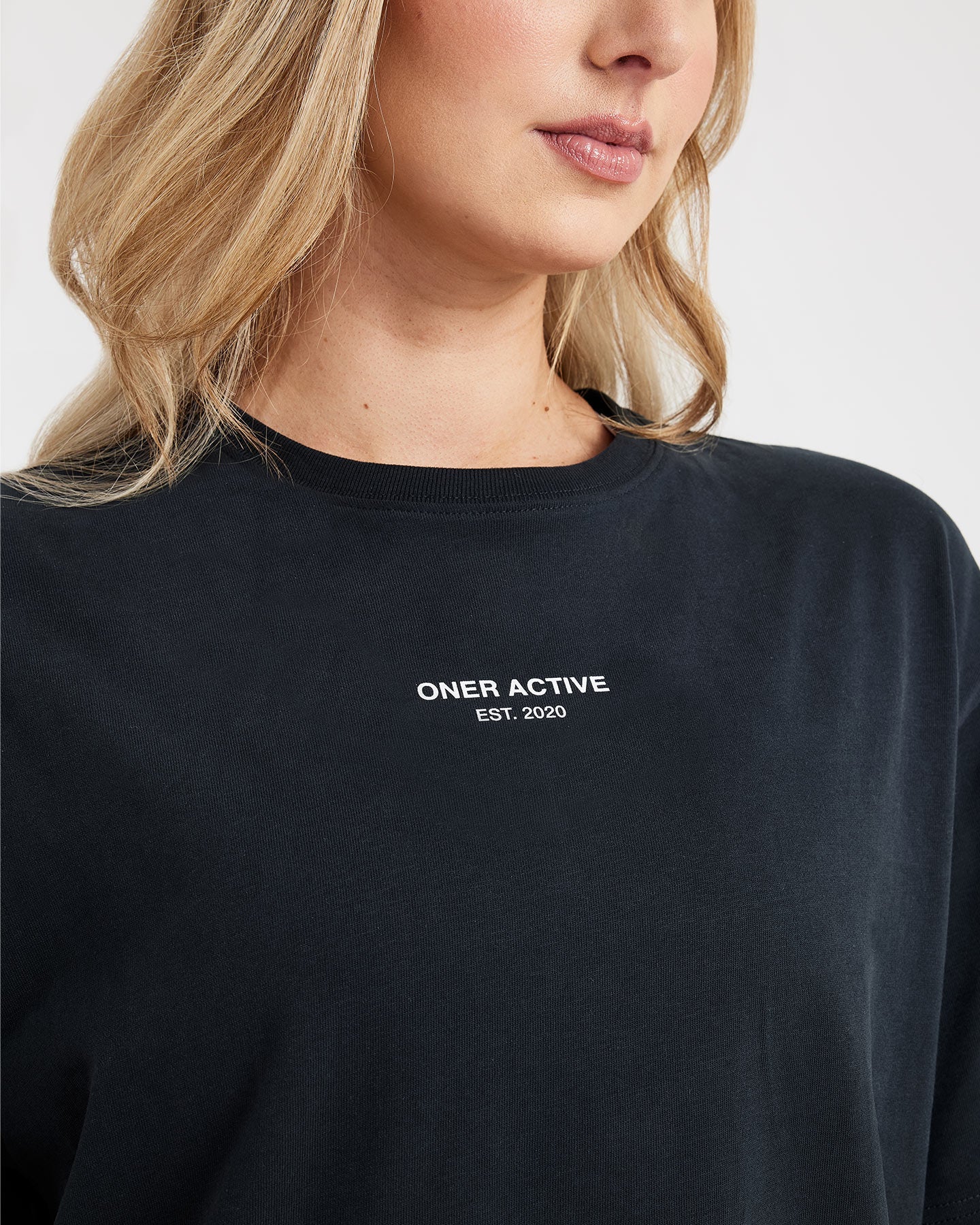 Graphic Oversized Short Sleeve Tee | Washed Black - Image 3