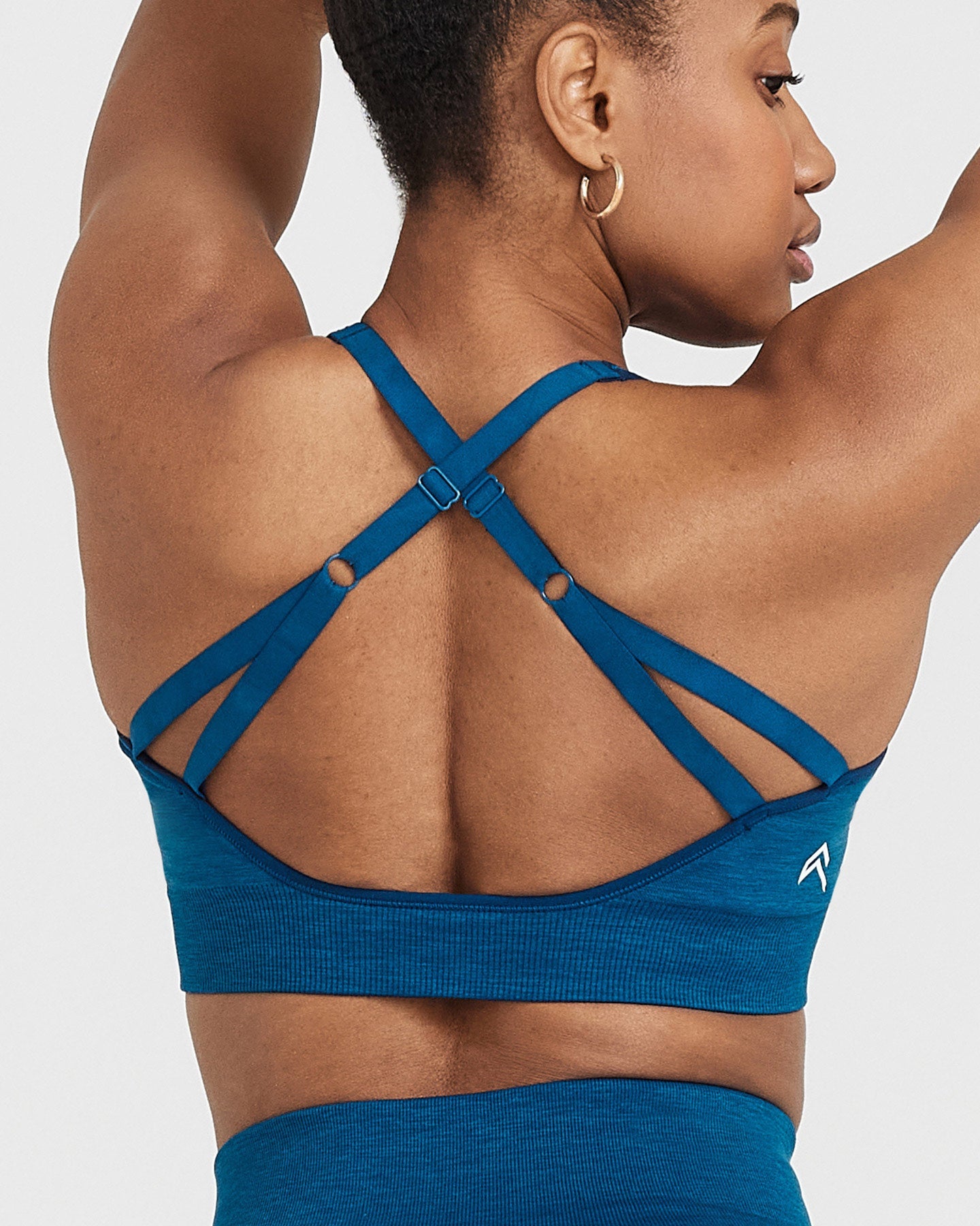 Classic Seamless 2.0 Bralette | Petrol Blue Marl - Image 5