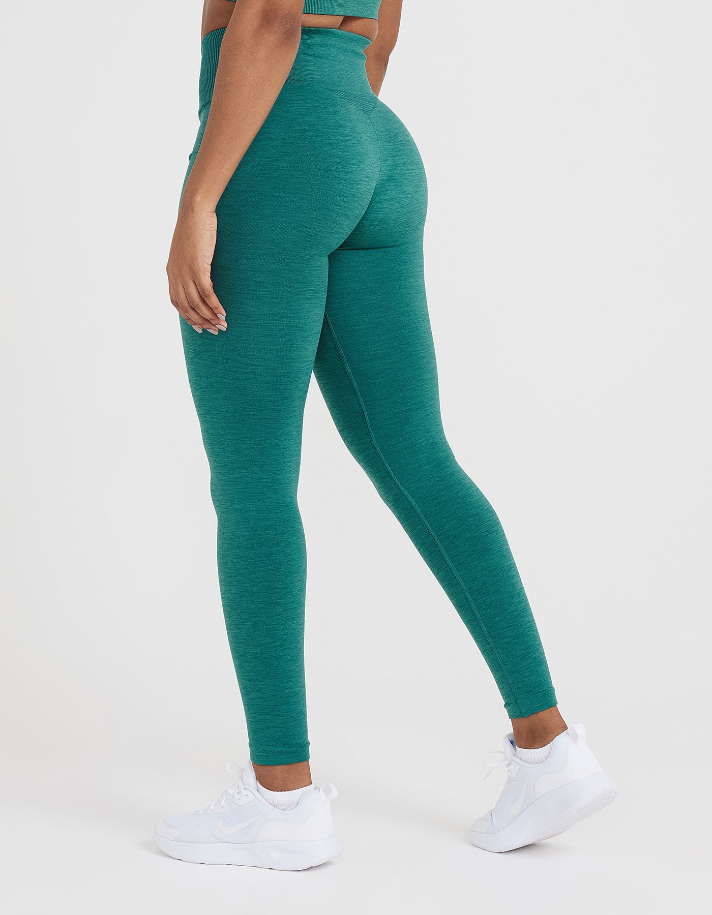 Classic Seamless 2.0 Leggings | Mineral Green Marl - Image 4