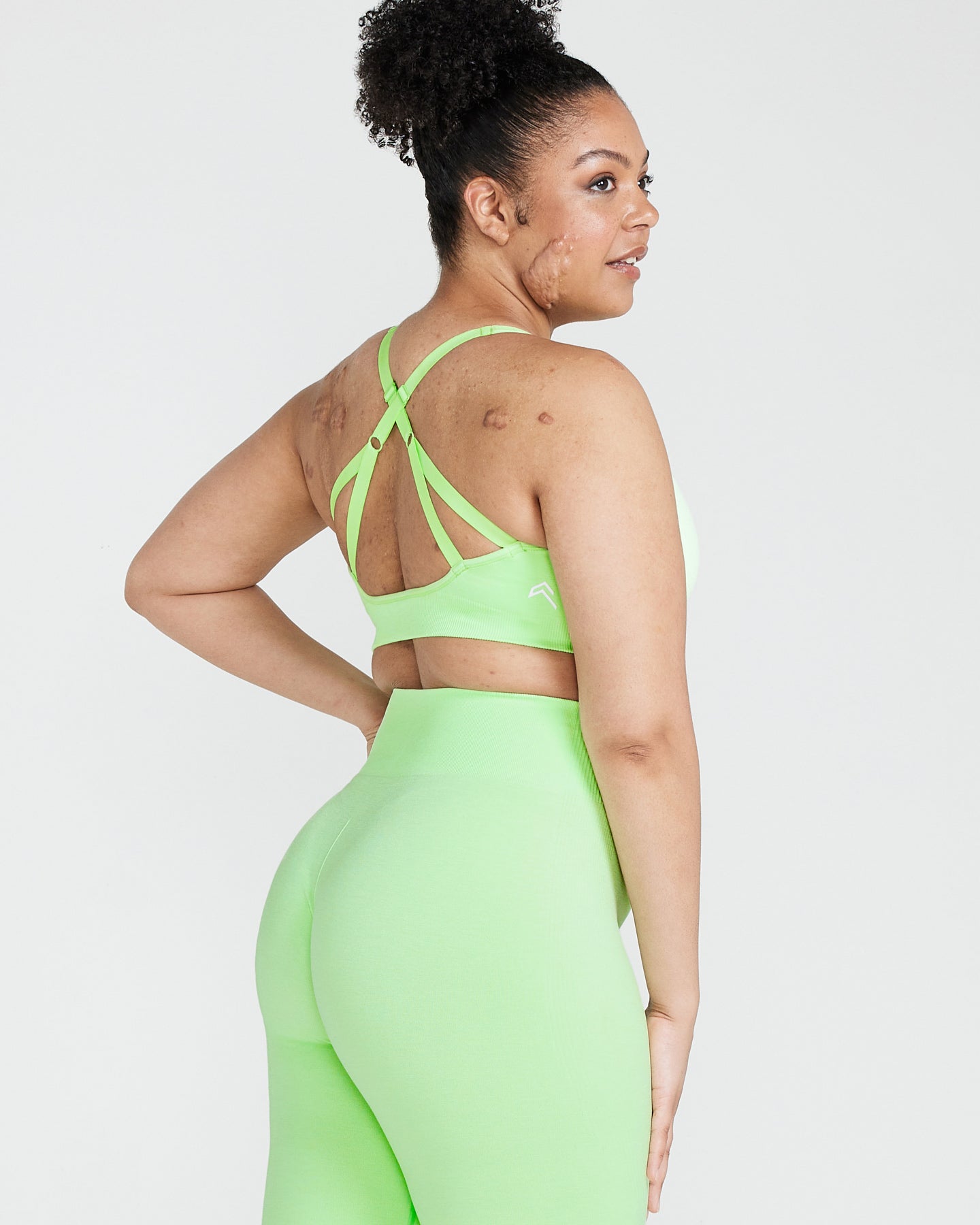 Classic Seamless 2.0 Bralette | Zest Marl - Image 2