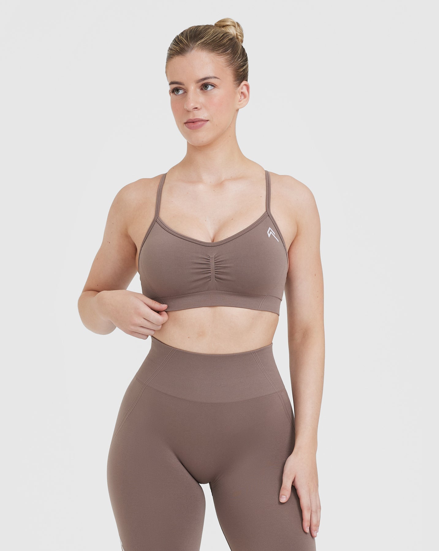 EffortlessLift Strappy Bralette | Washed Cool Brown
