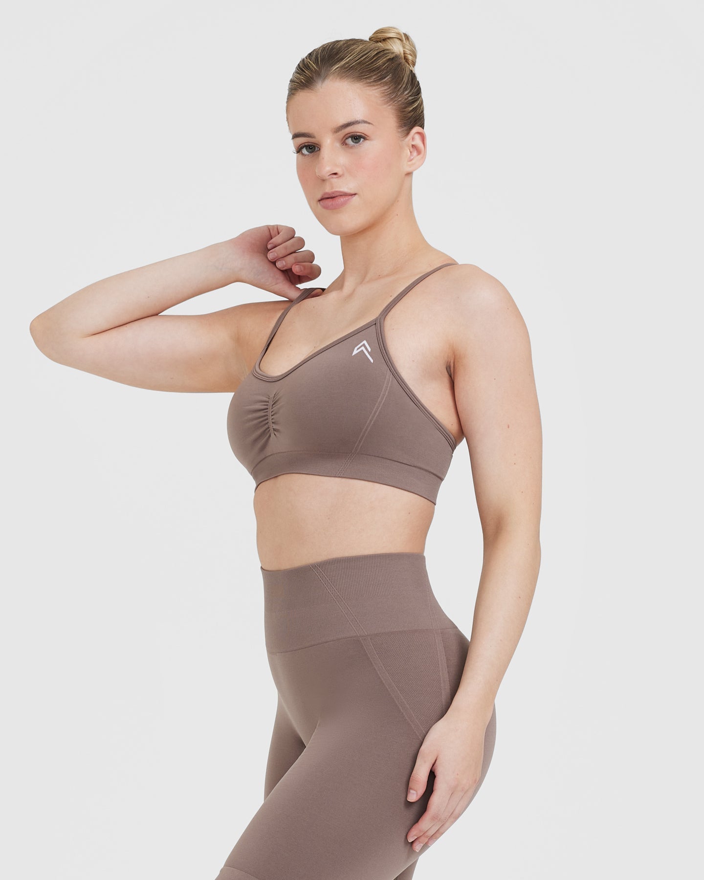 EffortlessLift Strappy Bralette | Washed Cool Brown - Image 3