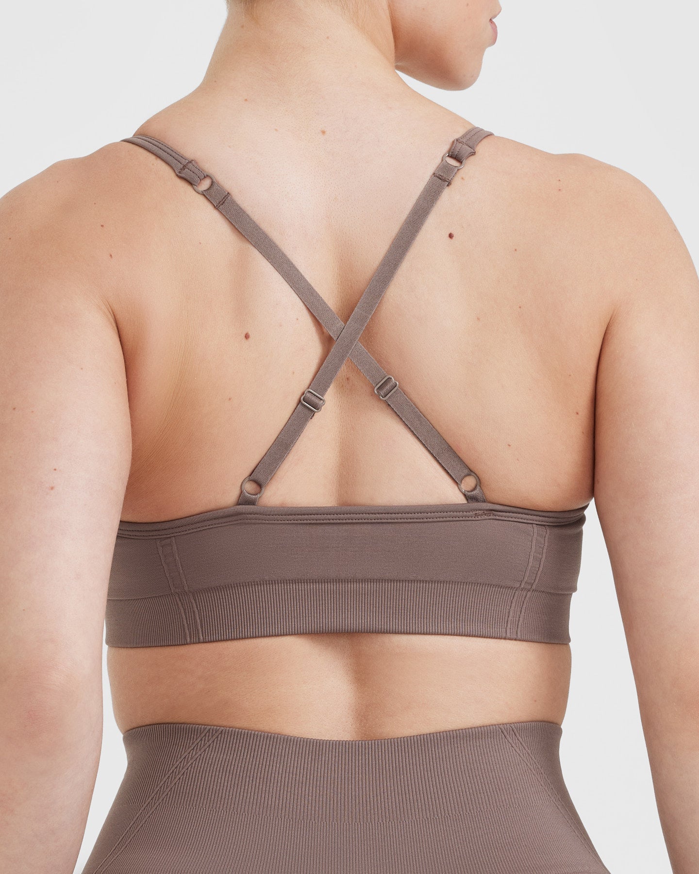EffortlessLift Strappy Bralette | Washed Cool Brown - Image 5