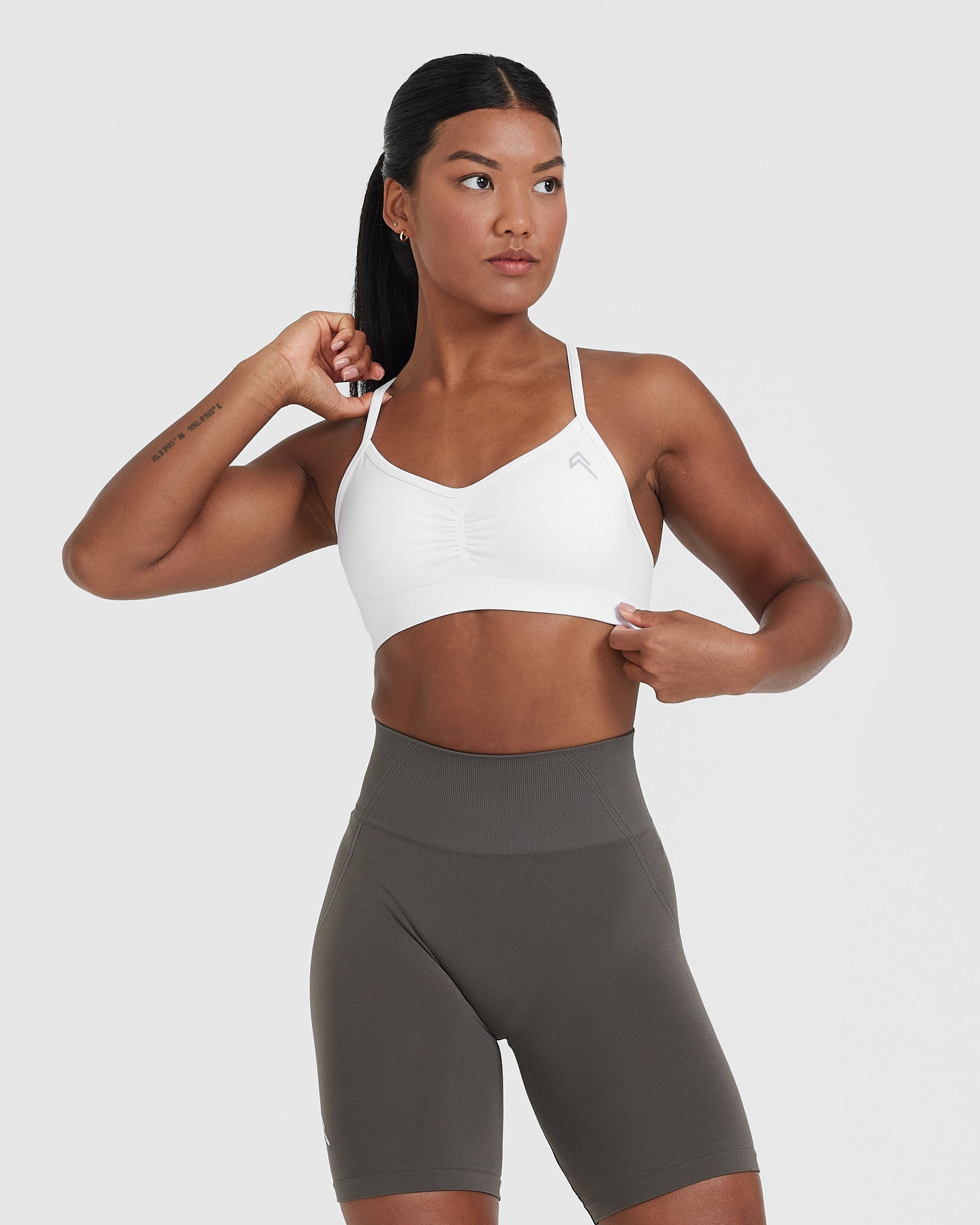 EffortlessLift Strappy Bralette | White - Image 3